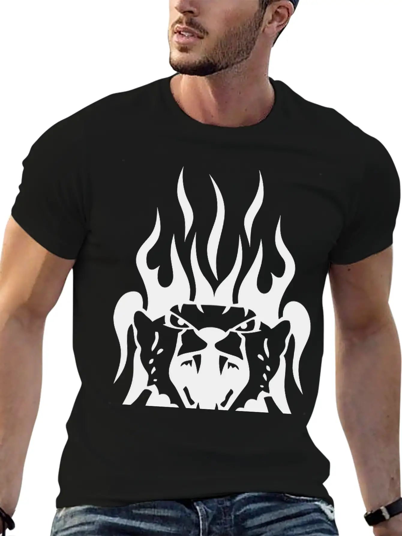 Leopard Tattoo Tribal Wild Animal Relaxed Everyday Tee – Lightweight And Durable Cotton
