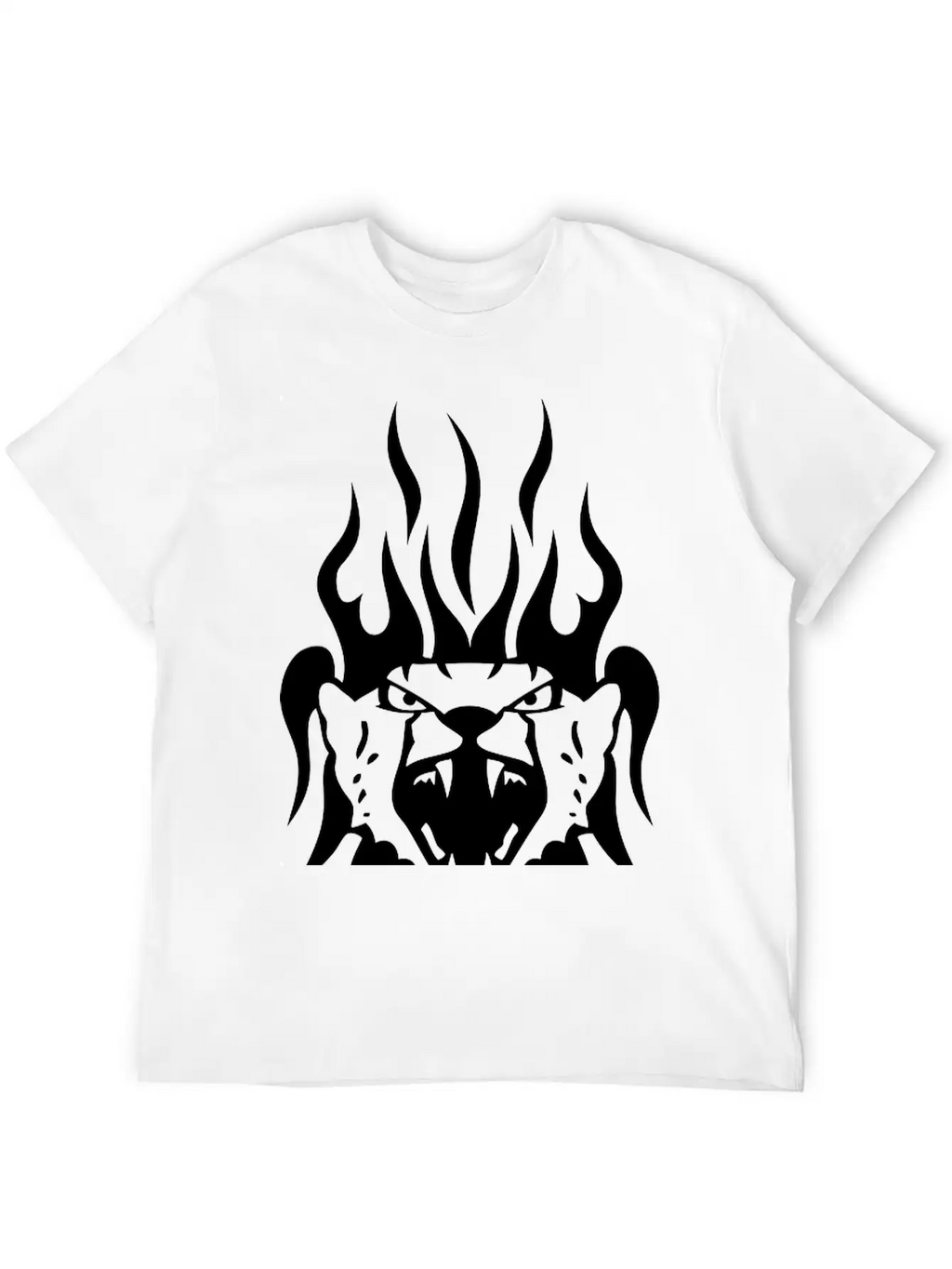 Leopard Tattoo Tribal Wild Animal Relaxed Everyday Tee – Lightweight And Durable Cotton