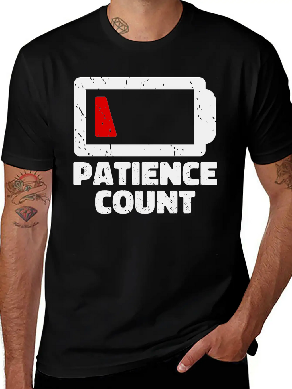Less Patience Classic Cotton Tee – Unisex Comfort For Any Season