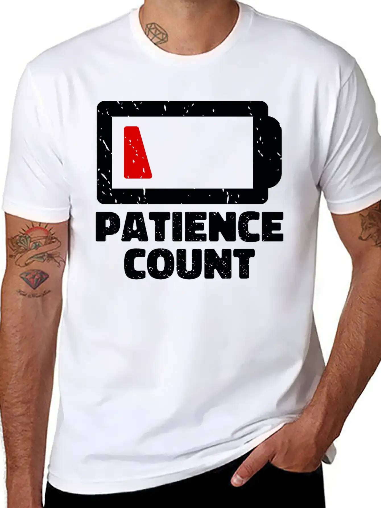 Less Patience Classic Cotton Tee – Unisex Comfort For Any Season