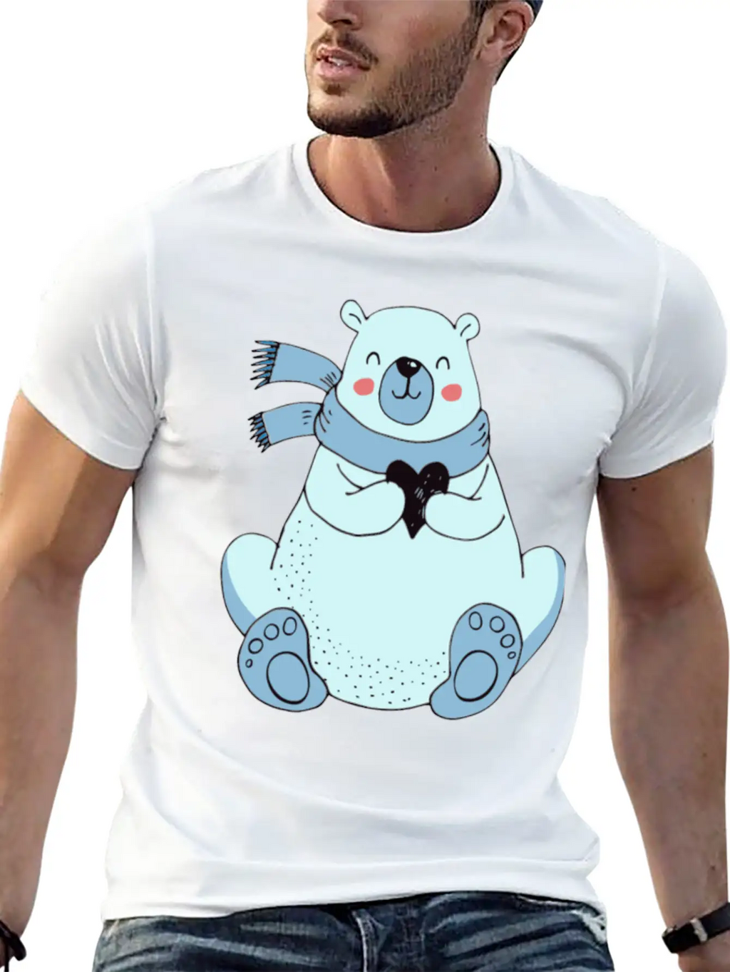 Let It Snow Breathable Graphic T-Shirt – Perfect For Casual Days