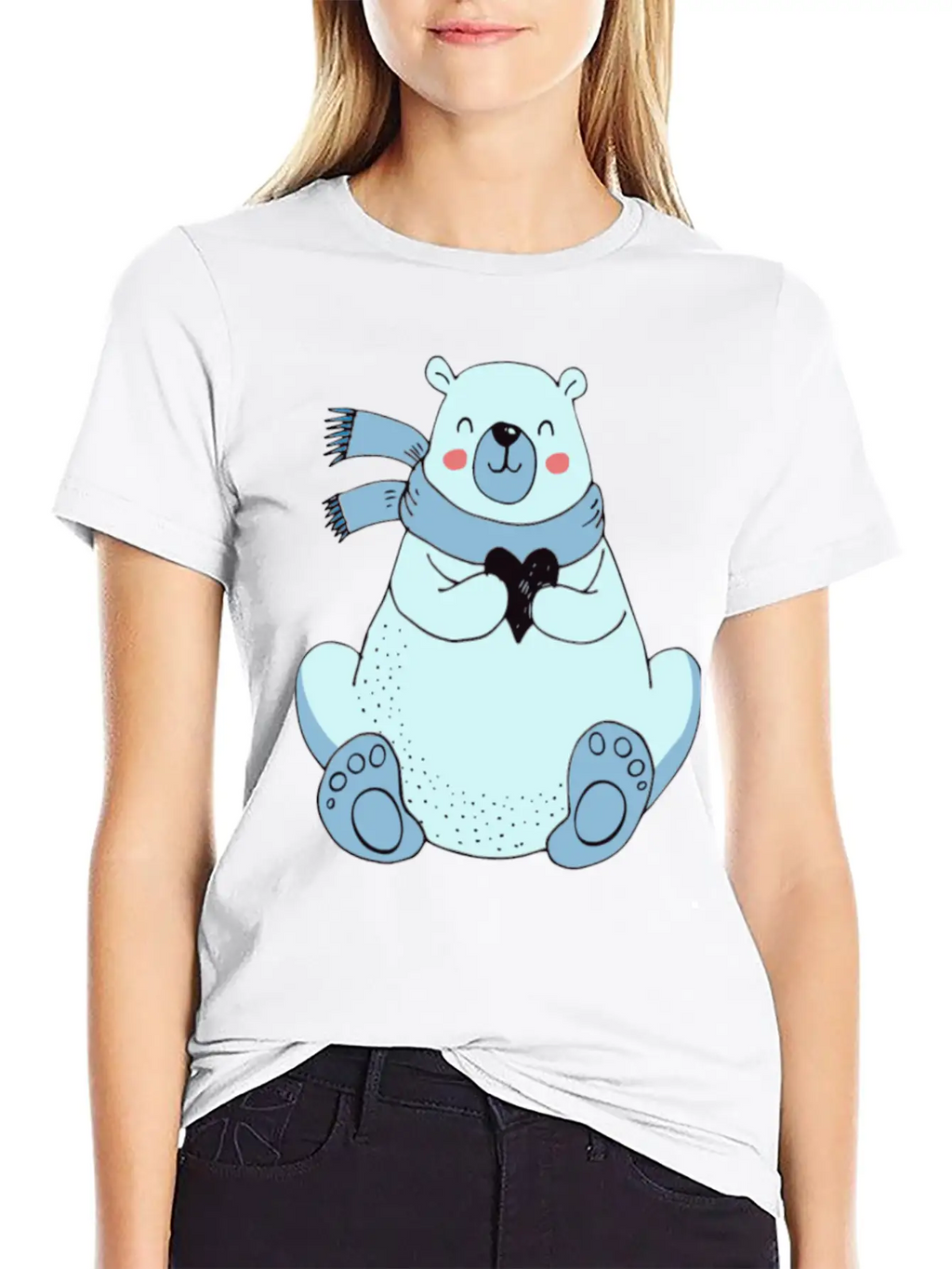 Let It Snow Breathable Graphic T-Shirt – Perfect For Casual Days