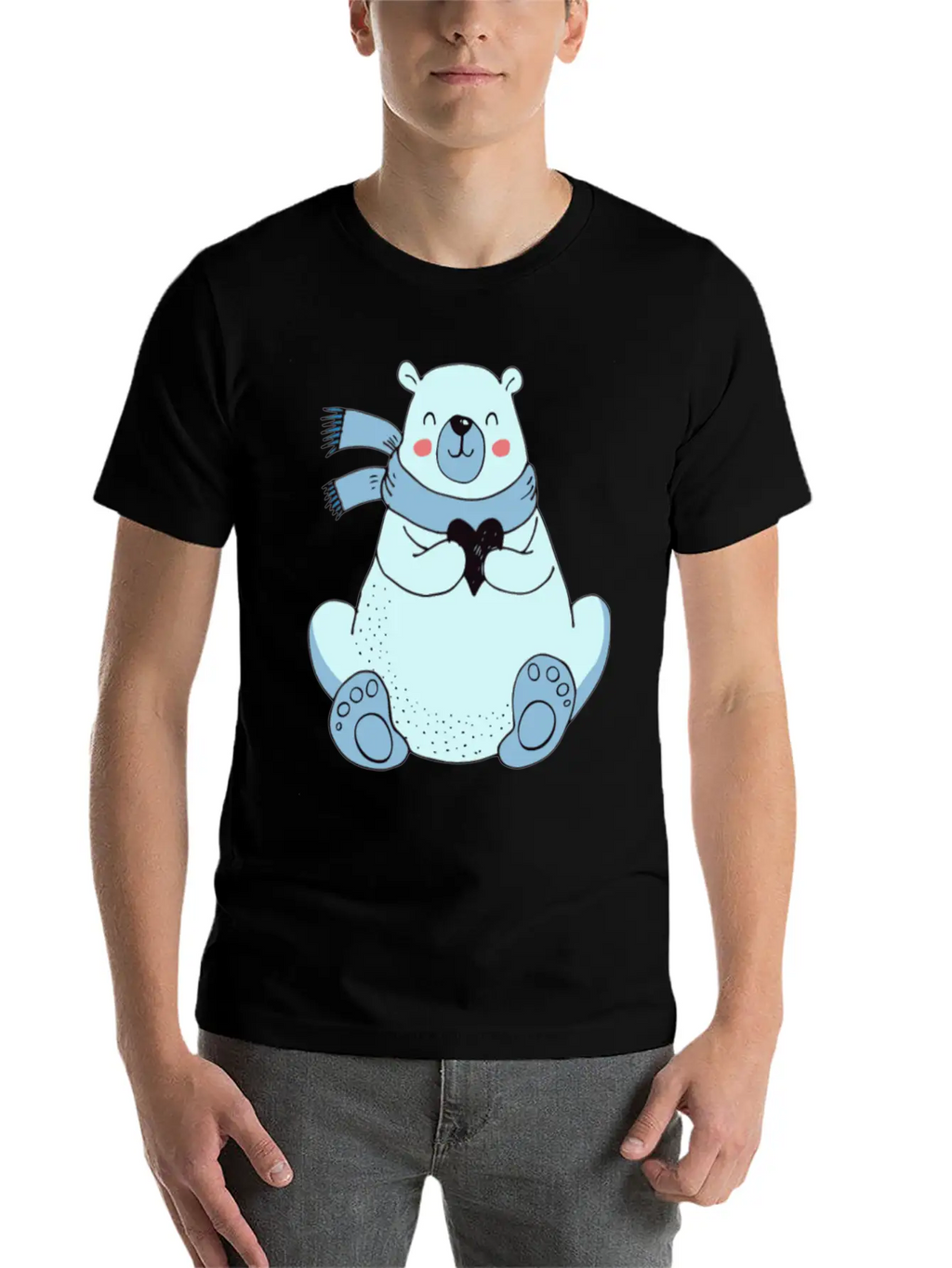 Let It Snow Breathable Graphic T-Shirt – Perfect For Casual Days