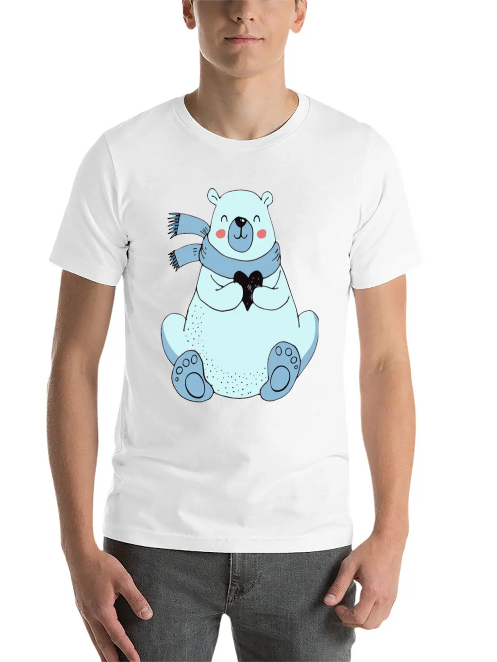 Let It Snow Breathable Graphic T-Shirt – Perfect For Casual Days