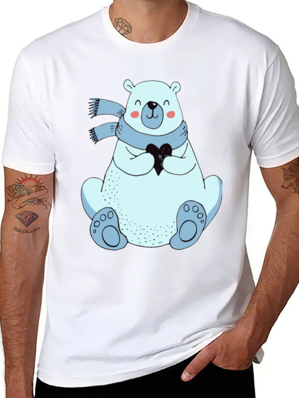 Let It Snow Breathable Graphic T-Shirt – Perfect For Casual Days