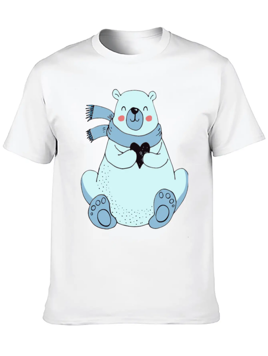 Let It Snow Breathable Graphic T-Shirt – Perfect For Casual Days