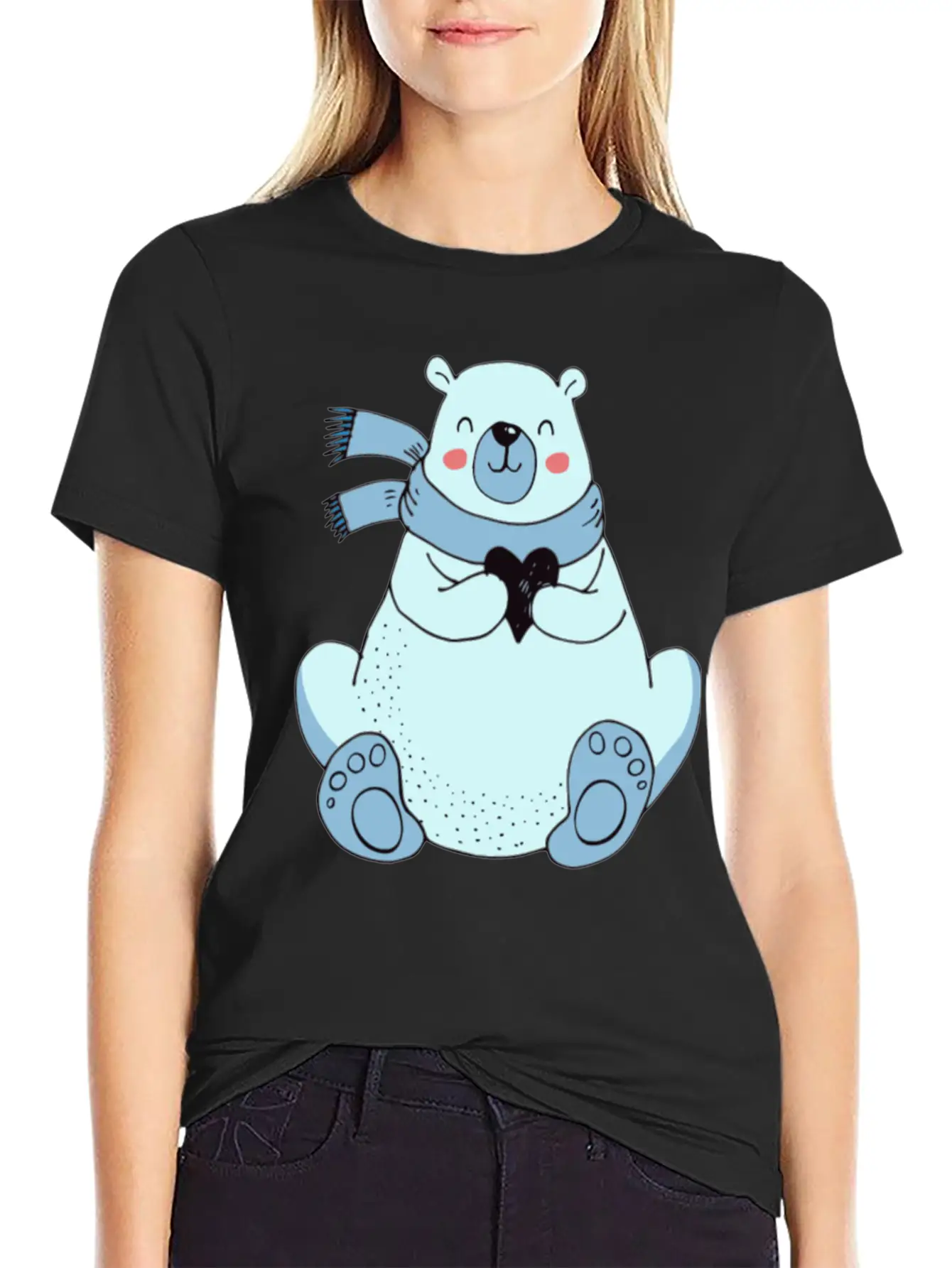 Let It Snow Breathable Graphic T-Shirt – Perfect For Casual Days