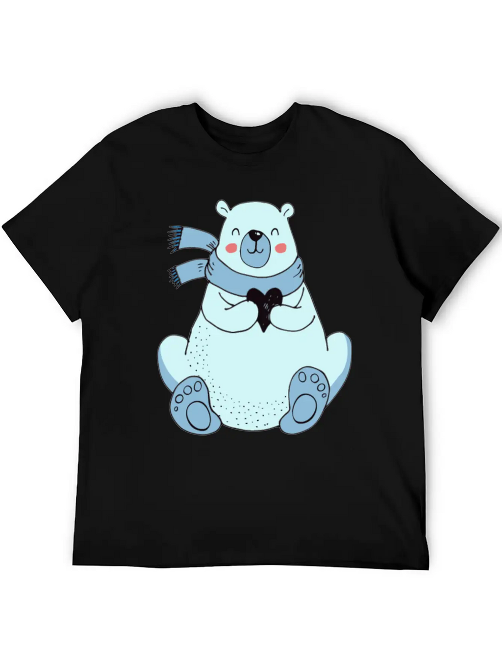 Let It Snow Breathable Graphic T-Shirt – Perfect For Casual Days