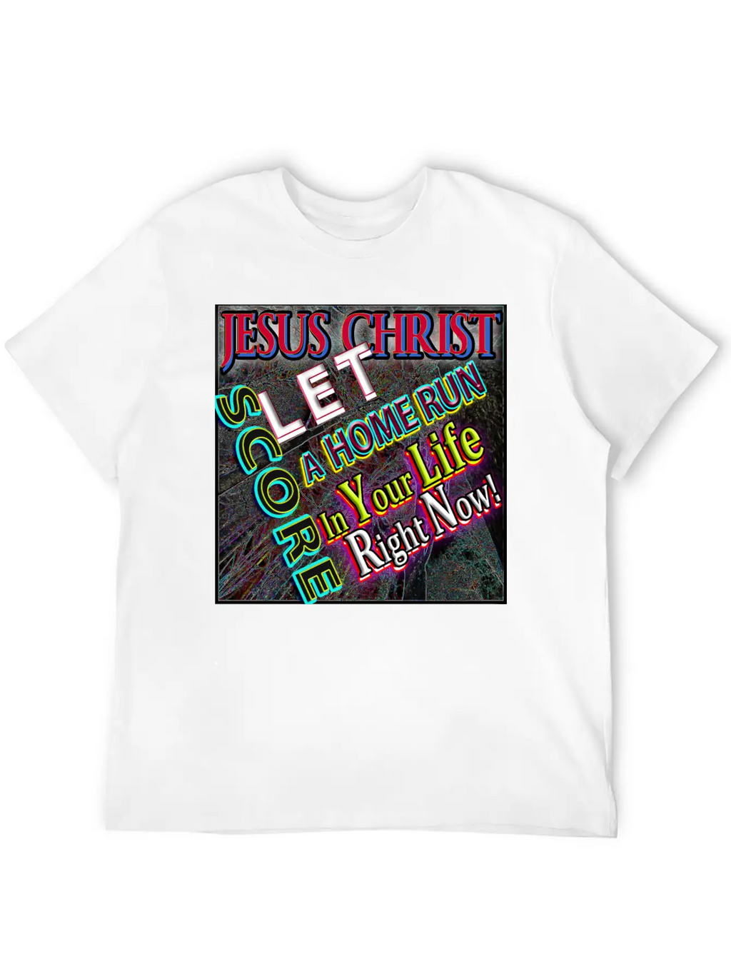 Let Jesus Christ Score A HOME RUN In Your Life 2 Classic Cotton Tee – Unisex Comfort For Any Season