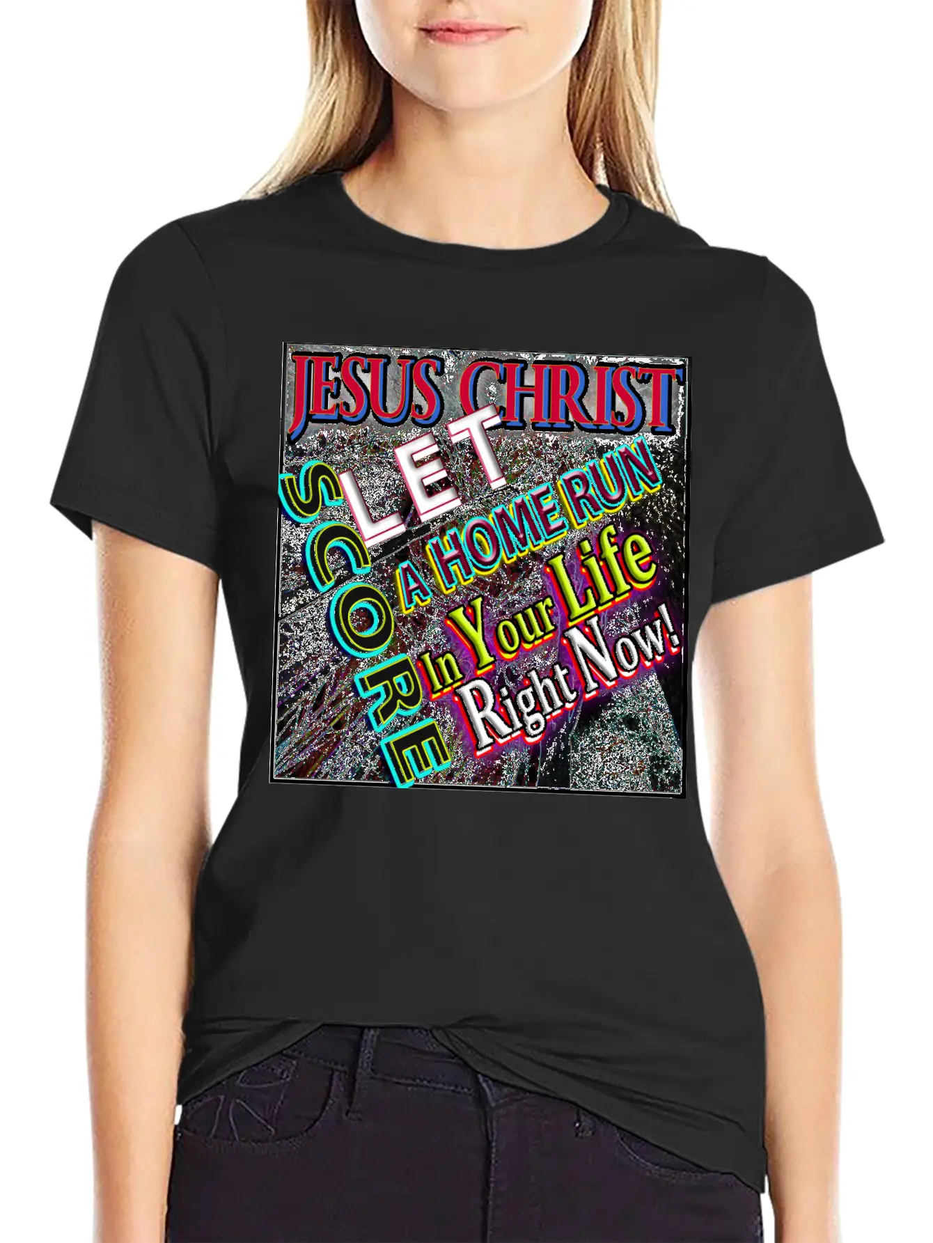 Let Jesus Christ Score A HOME RUN In Your Life 2 Classic Cotton Tee – Unisex Comfort For Any Season