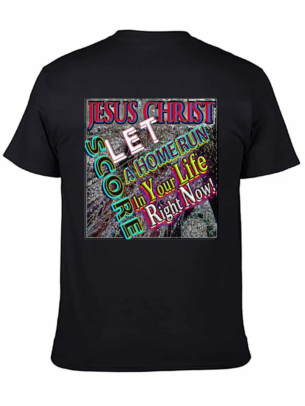 Let Jesus Christ Score A HOME RUN In Your Life 2 Classic Cotton Tee – Unisex Comfort For Any Season