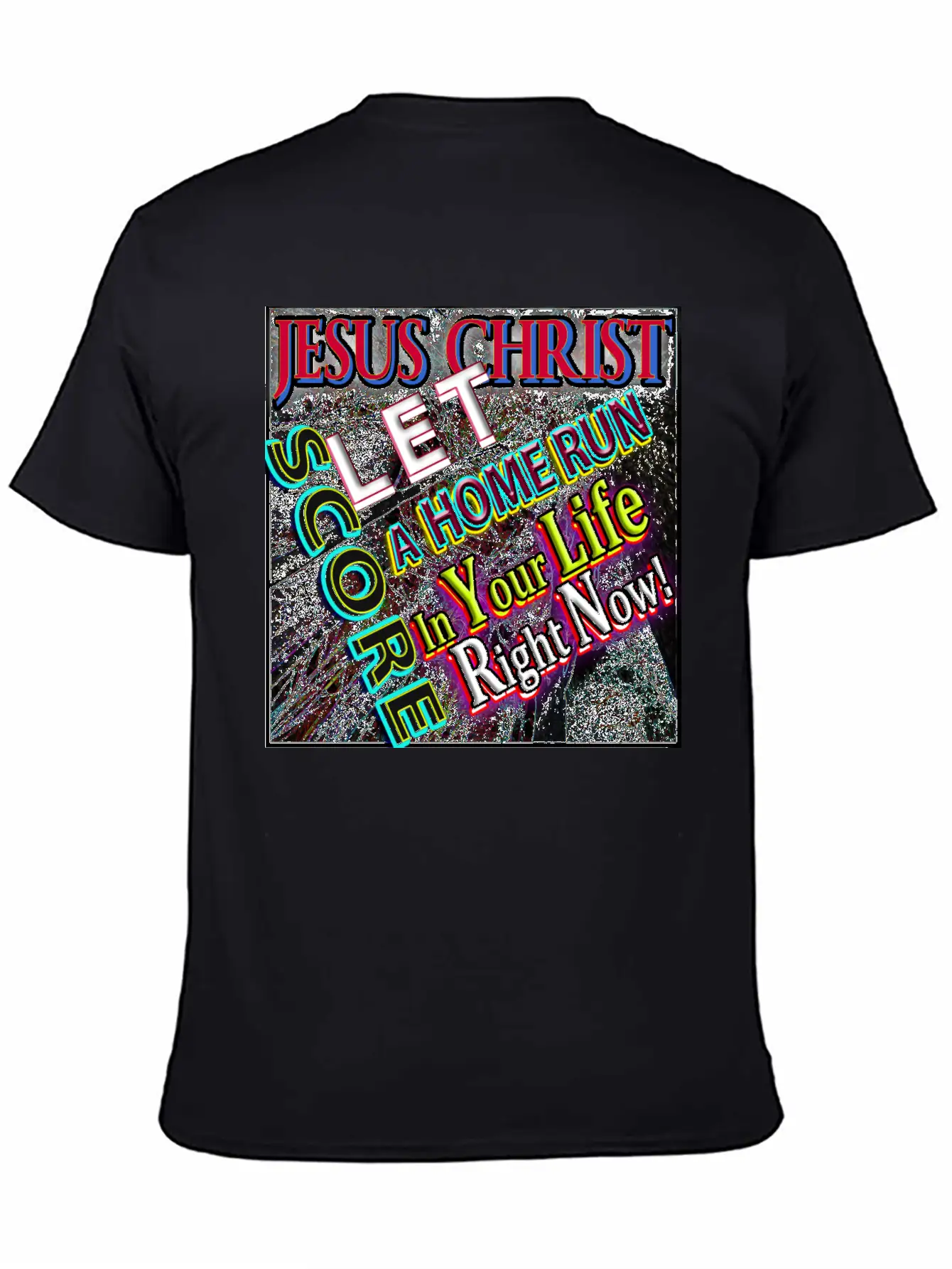 Let Jesus Christ Score A HOME RUN In Your Life 2 Classic Cotton Tee – Unisex Comfort For Any Season