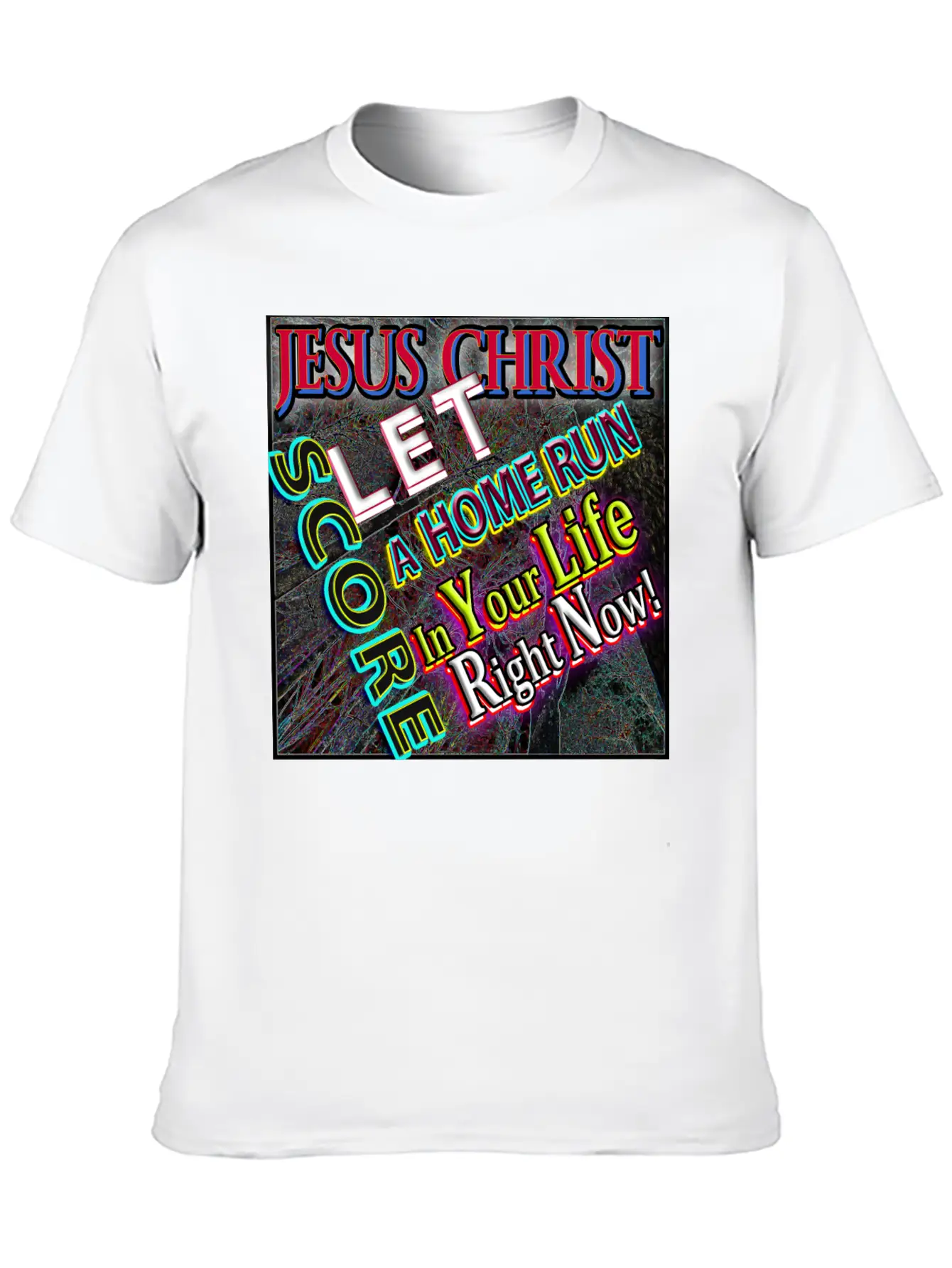 Let Jesus Christ Score A HOME RUN In Your Life 2 Classic Cotton Tee – Unisex Comfort For Any Season
