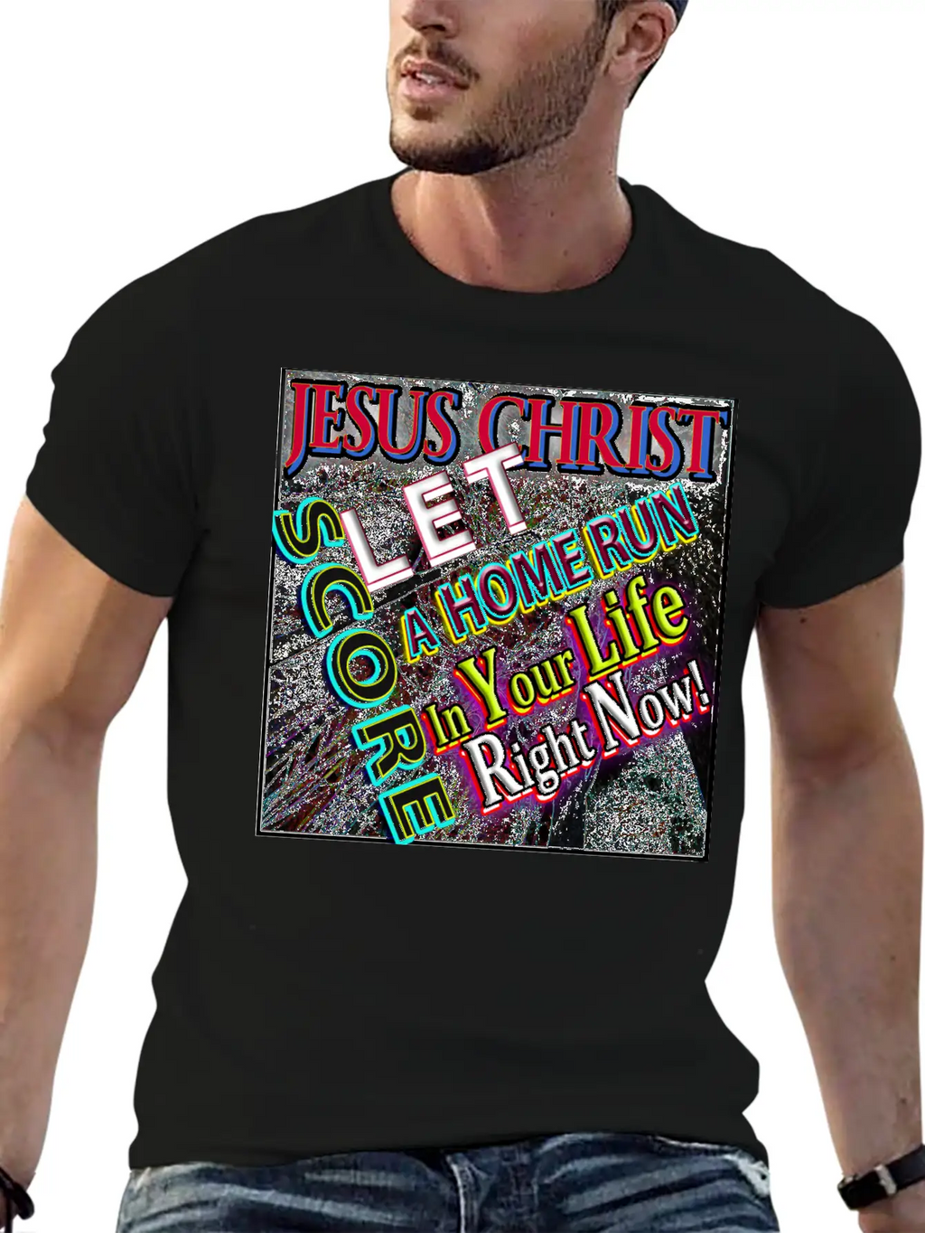Let Jesus Christ Score A HOME RUN In Your Life 2 Classic Cotton Tee – Unisex Comfort For Any Season