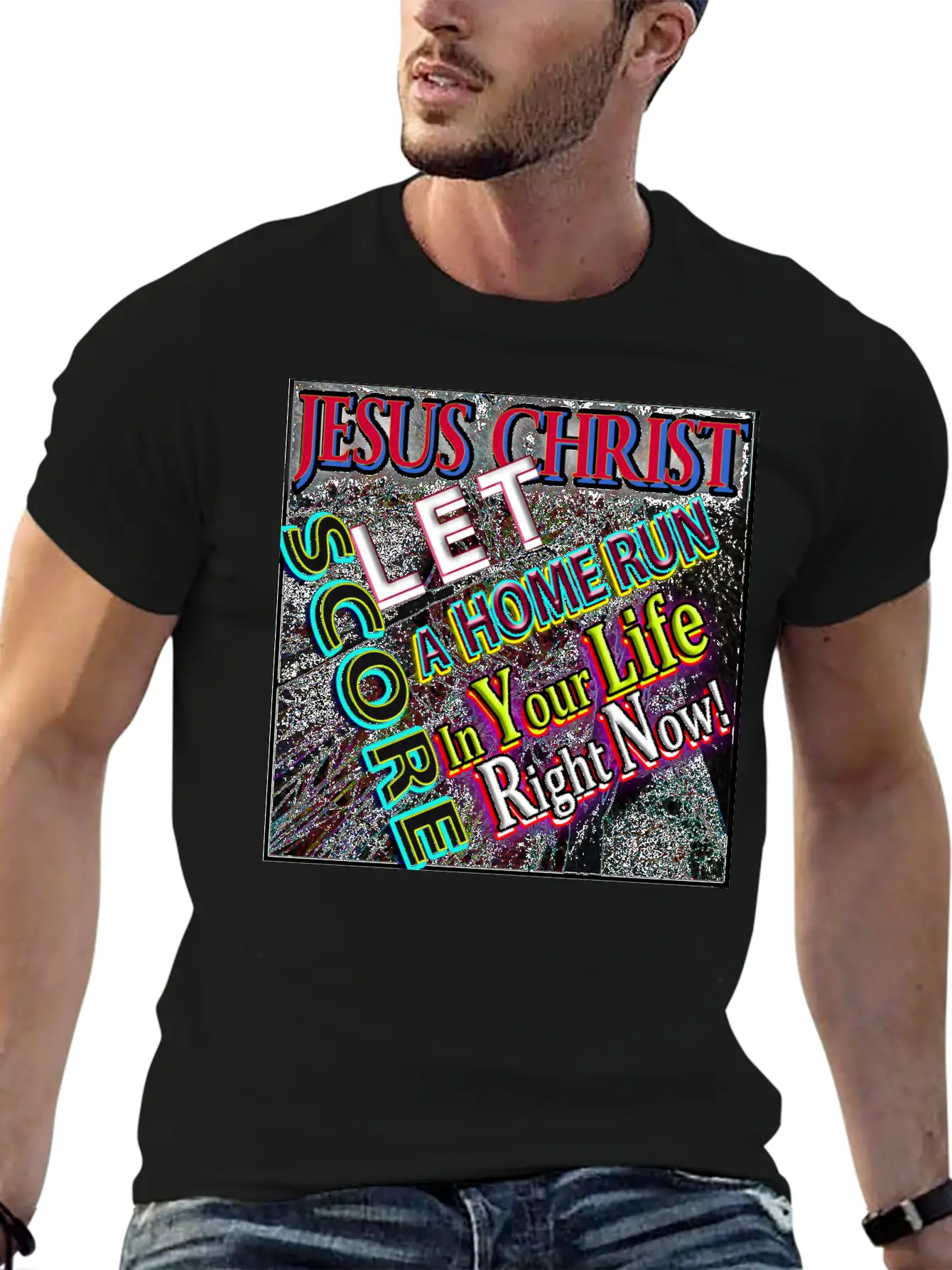 Let Jesus Christ Score A HOME RUN In Your Life 2 Classic Cotton Tee – Unisex Comfort For Any Season
