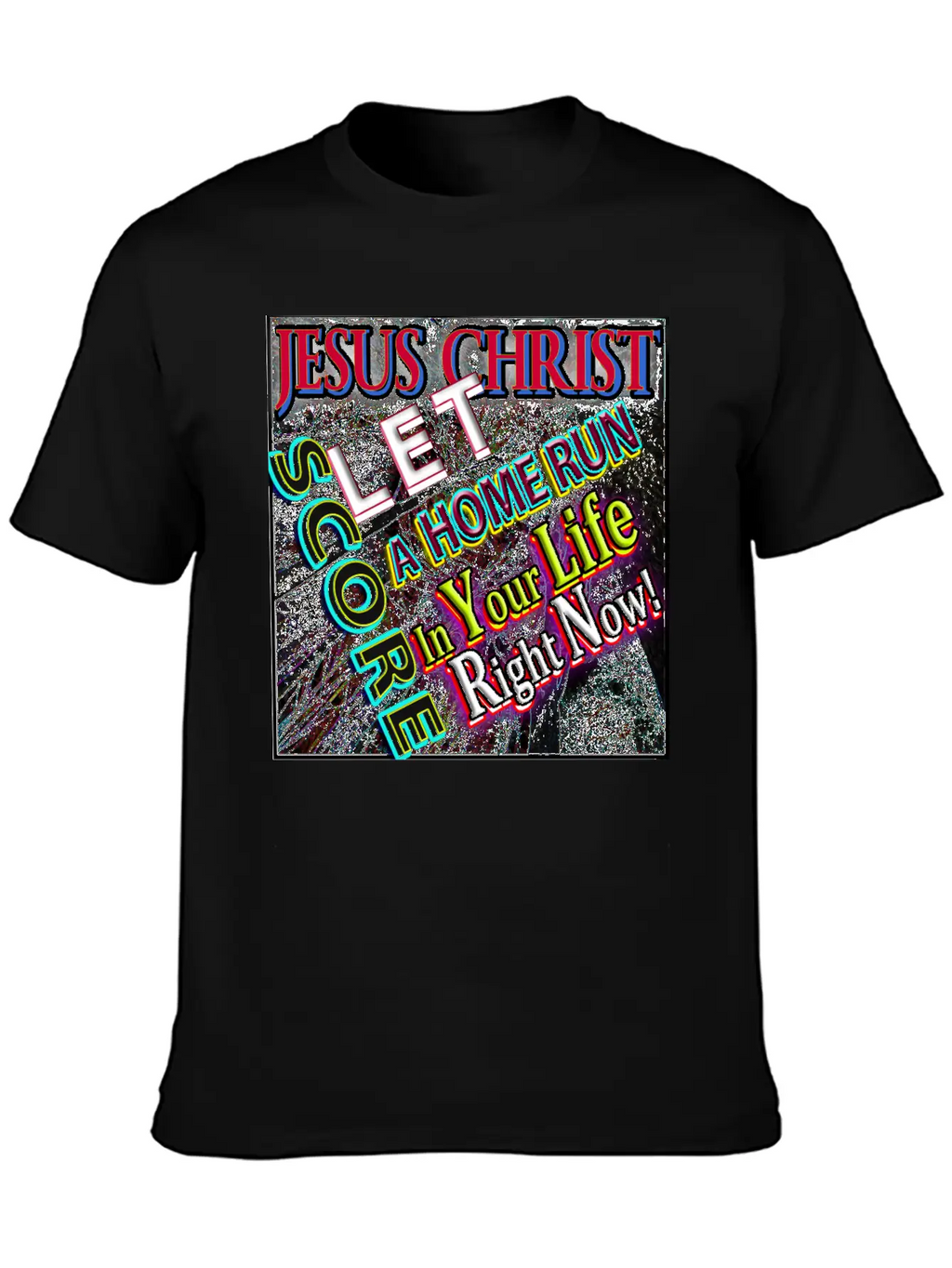 Let Jesus Christ Score A HOME RUN In Your Life 2 Classic Cotton Tee – Unisex Comfort For Any Season