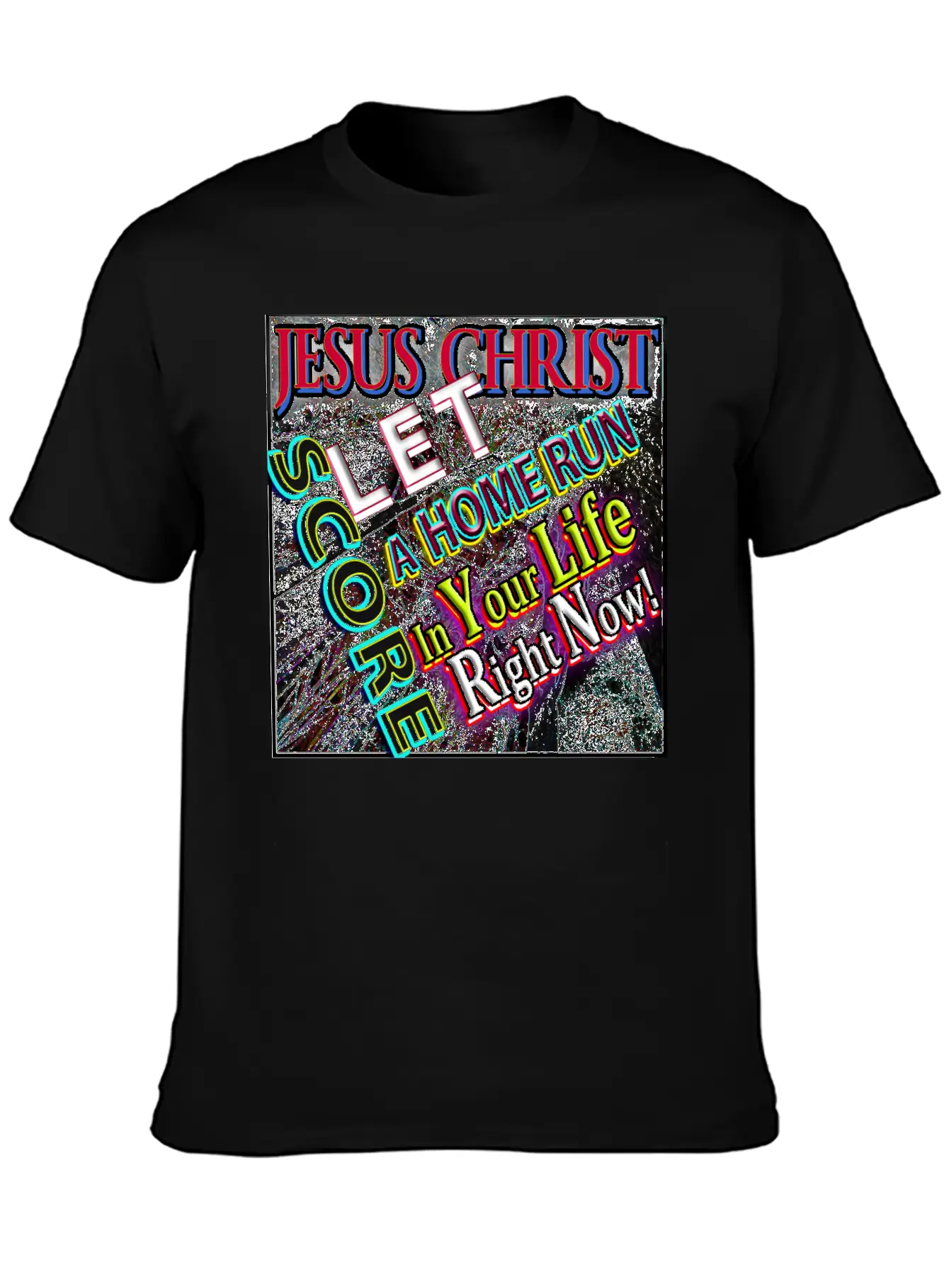 Let Jesus Christ Score A HOME RUN In Your Life 2 Classic Cotton Tee – Unisex Comfort For Any Season