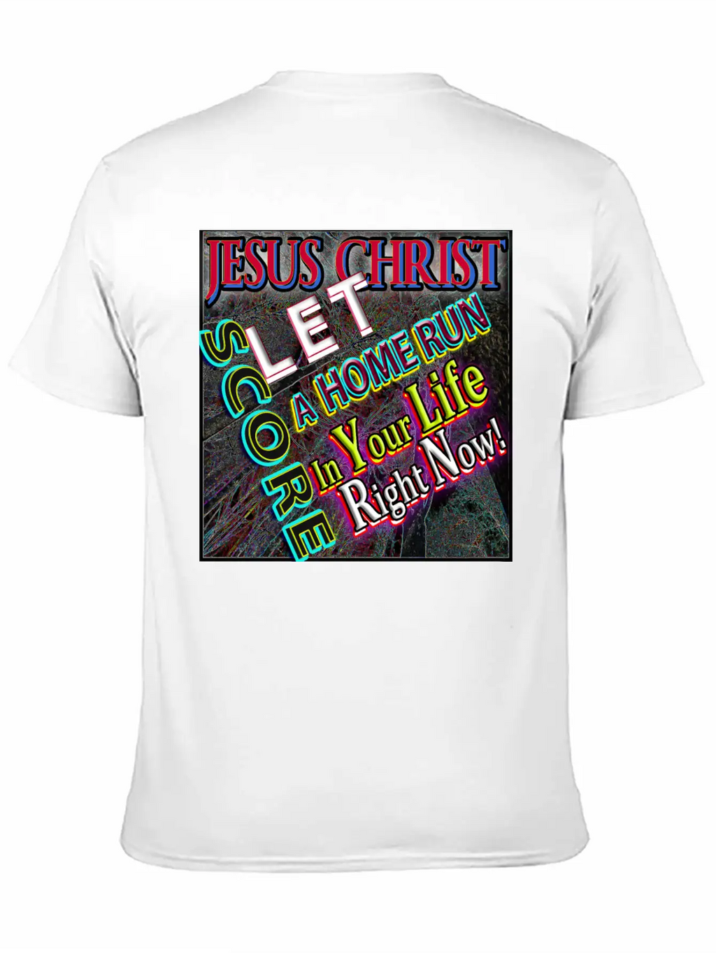 Let Jesus Christ Score A HOME RUN In Your Life 2 Classic Cotton Tee – Unisex Comfort For Any Season