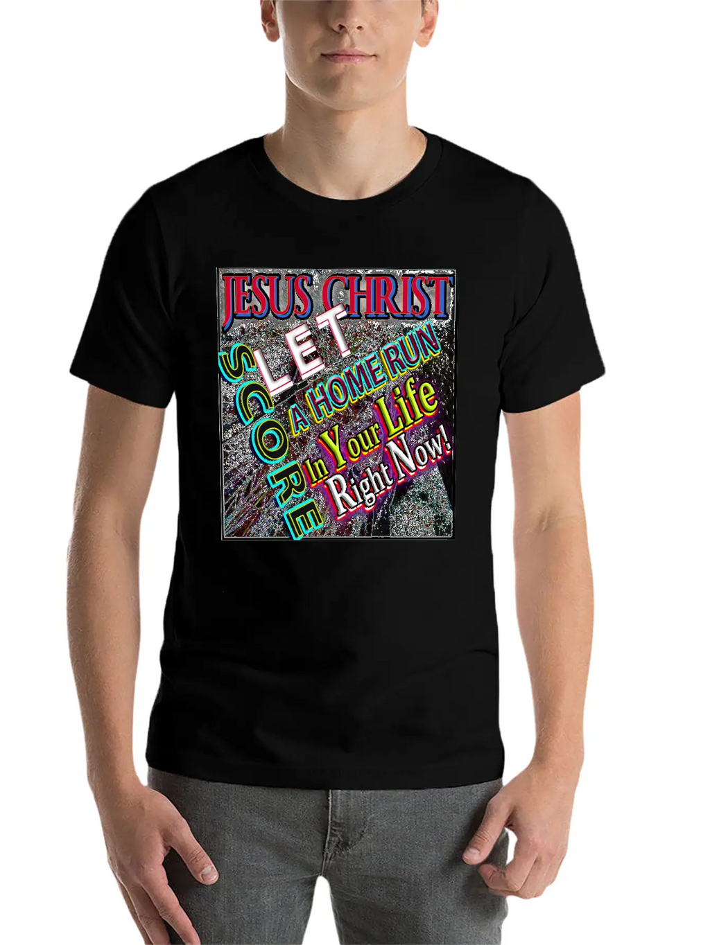 Let Jesus Christ Score A HOME RUN In Your Life 2 Classic Cotton Tee – Unisex Comfort For Any Season