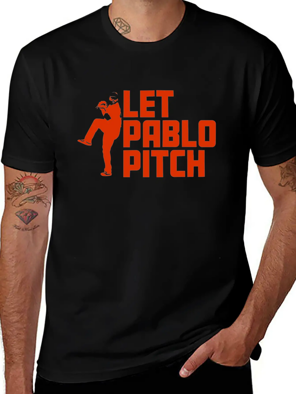 Let Pablo Pitch Stylish Everyday T-Shirt – Unisex Basic Cotton Tee