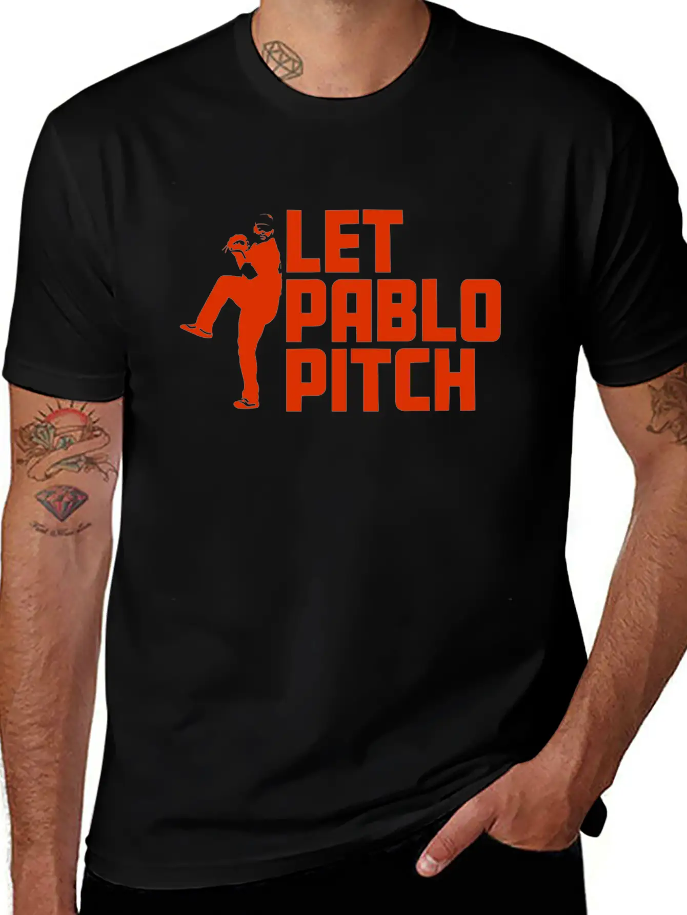 Let Pablo Pitch Stylish Everyday T-Shirt – Unisex Basic Cotton Tee