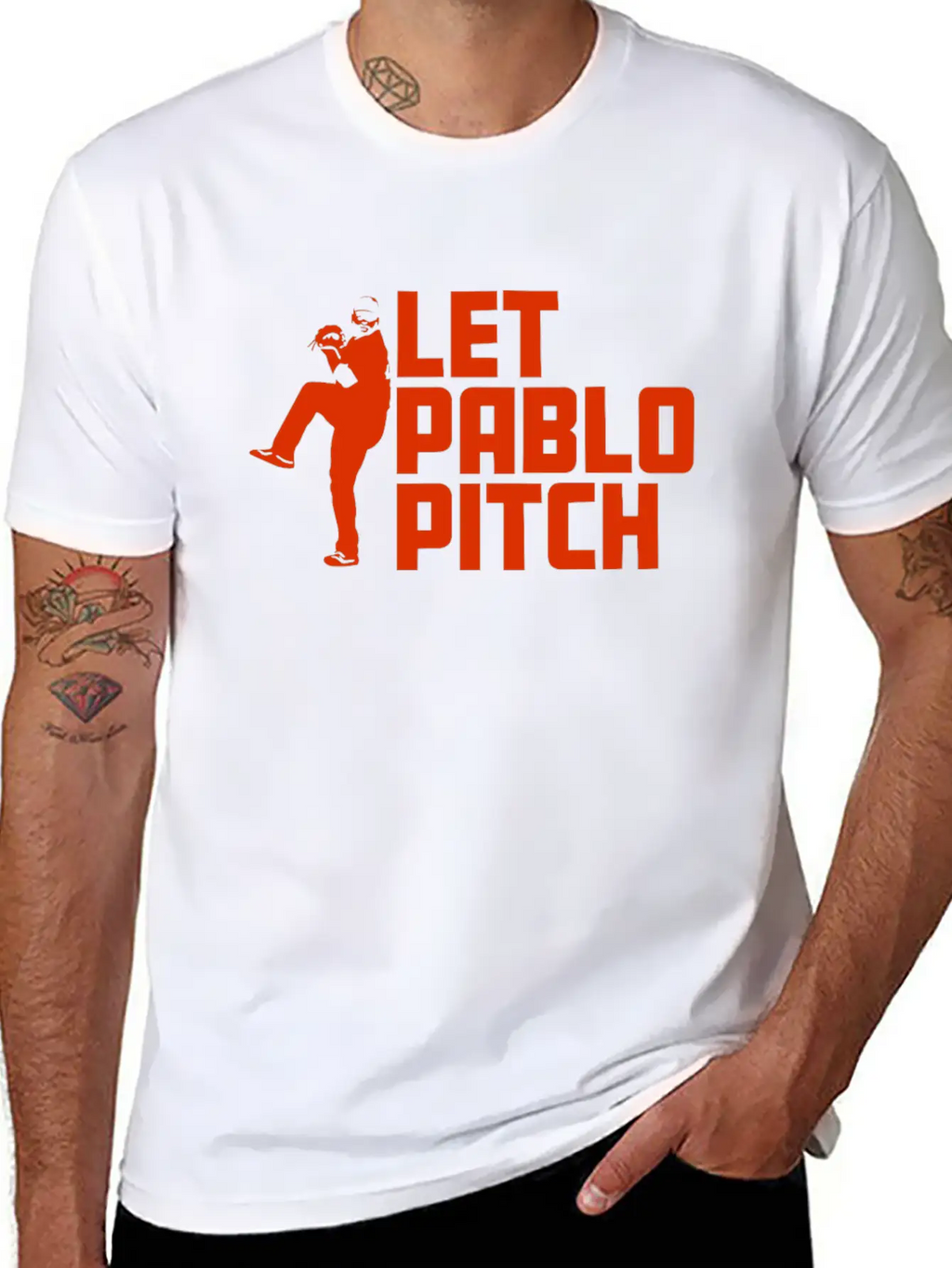 Let Pablo Pitch Stylish Everyday T-Shirt – Unisex Basic Cotton Tee