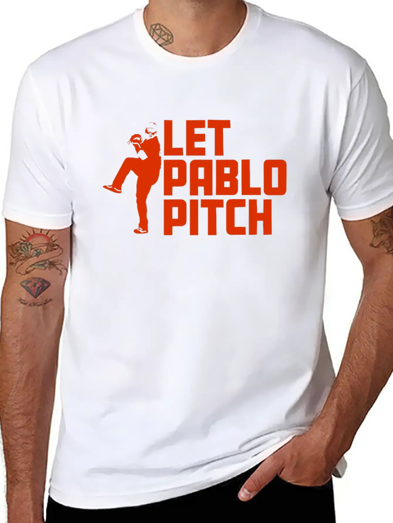 Let Pablo Pitch Stylish Everyday T-Shirt – Unisex Basic Cotton Tee