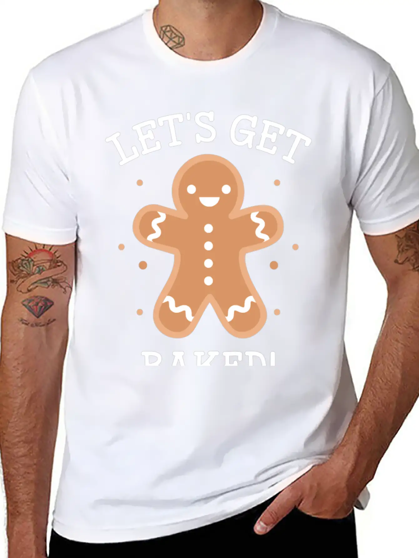 Let's Get Baked Classic Cotton Tee – Unisex Comfort For Any Season