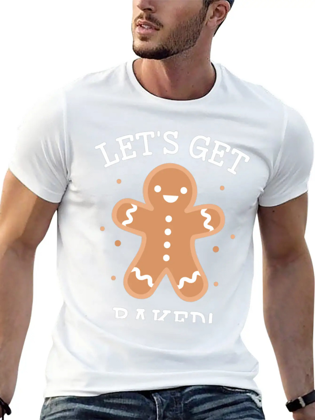 Let's Get Baked Essential Cotton Tee For Daily Outfits – Unisex Style