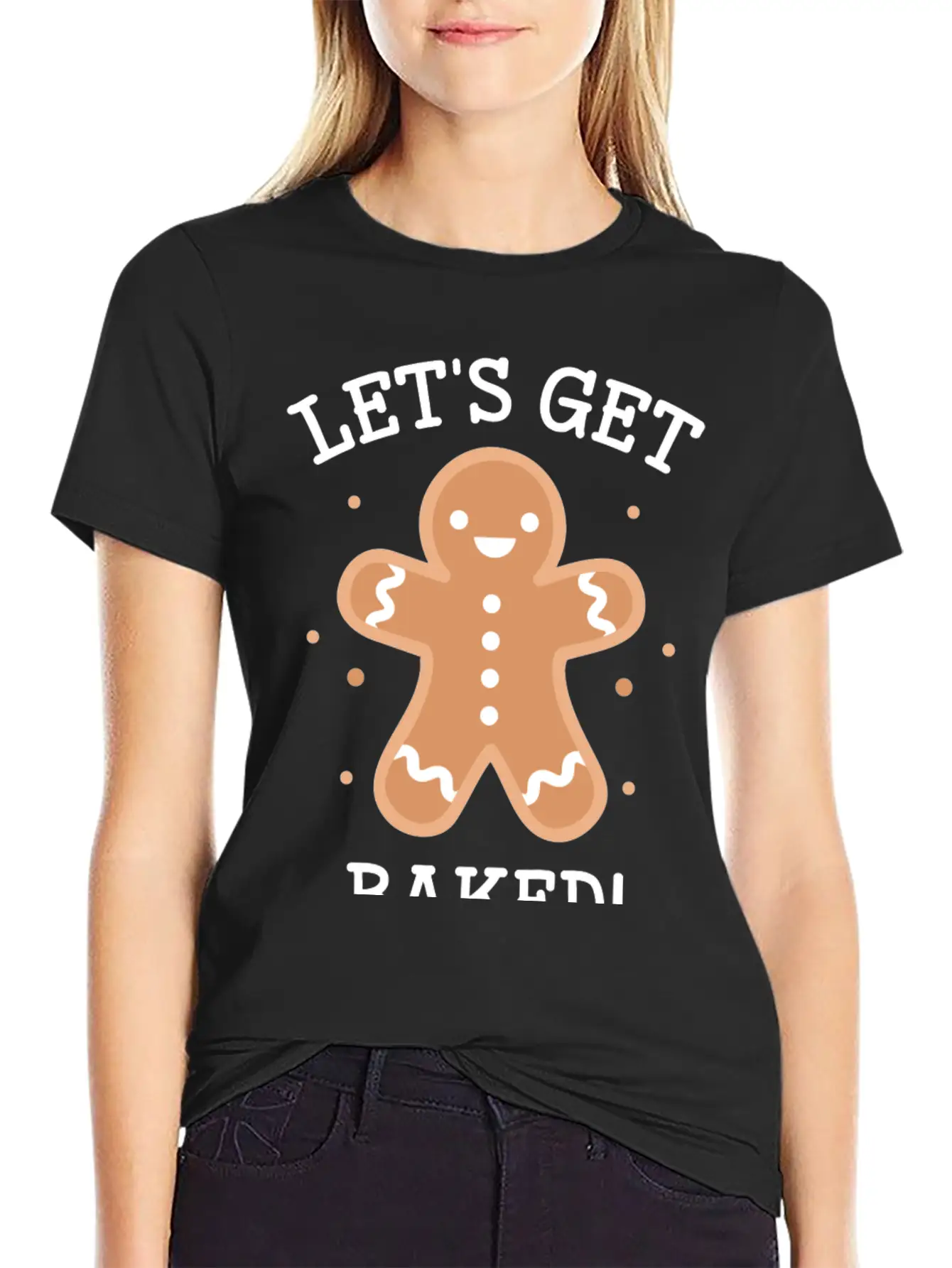 Let's Get Baked Essential Cotton Tee For Daily Outfits – Unisex Style