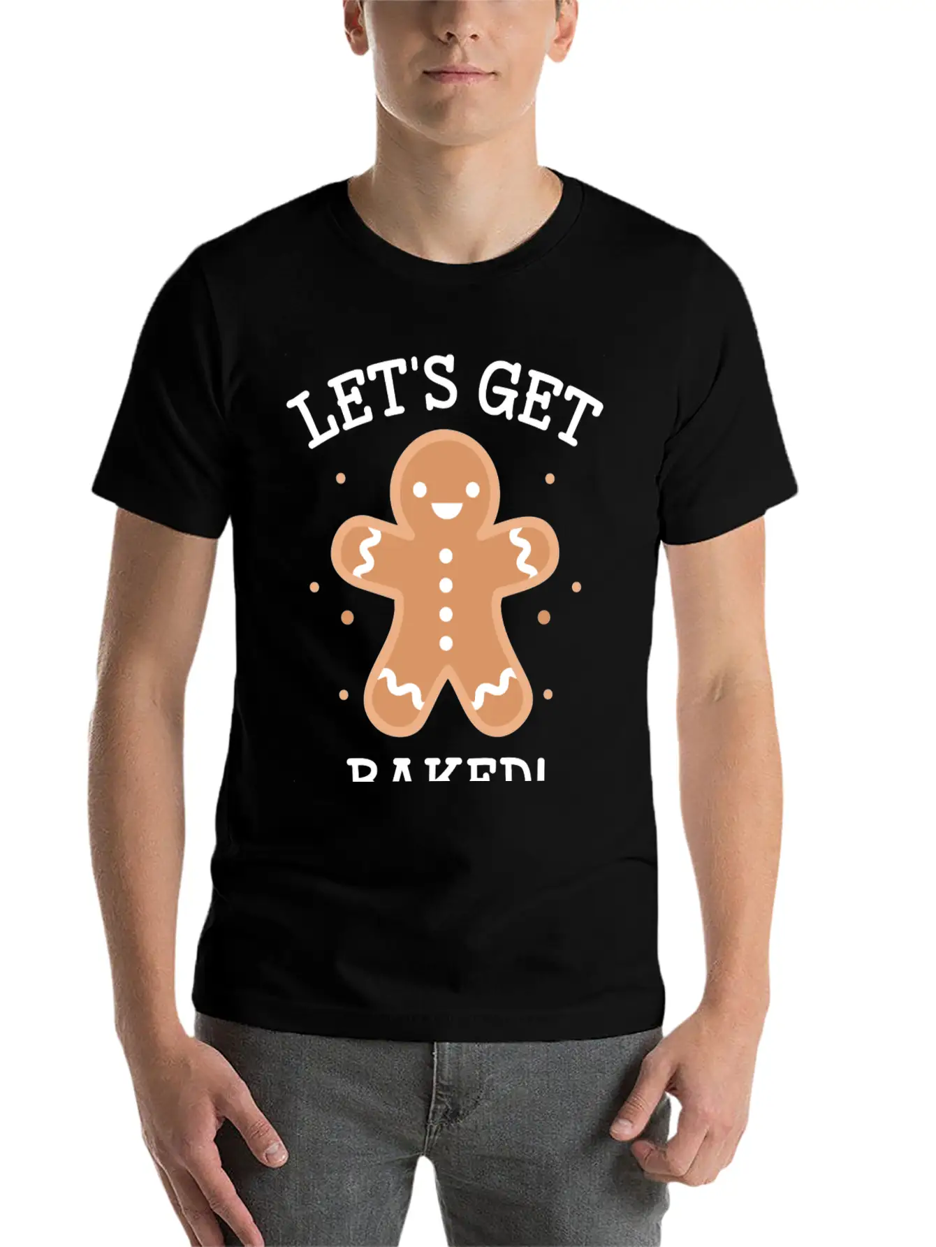 Let's Get Baked Essential Cotton Tee For Daily Outfits – Unisex Style