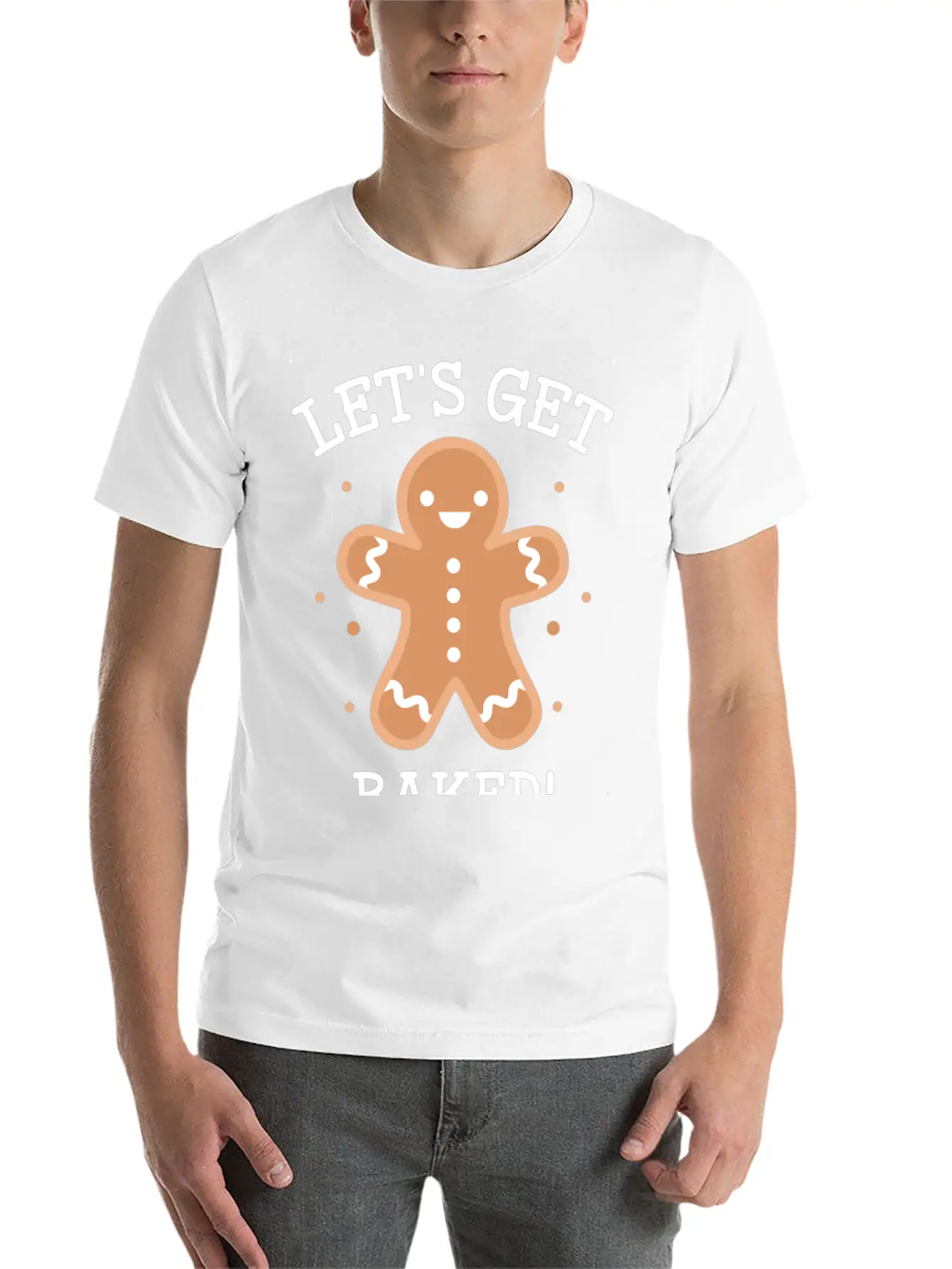 Let's Get Baked Essential Cotton Tee For Daily Outfits – Unisex Style