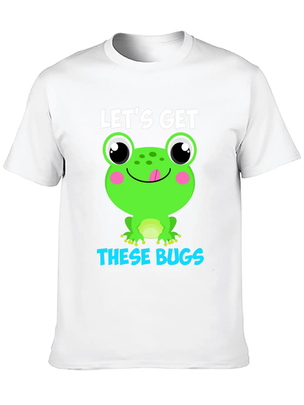 Let's Get These Bugs Frog Programmer Basic Graphic T-Shirt – Daily Comfort In Soft Cotton