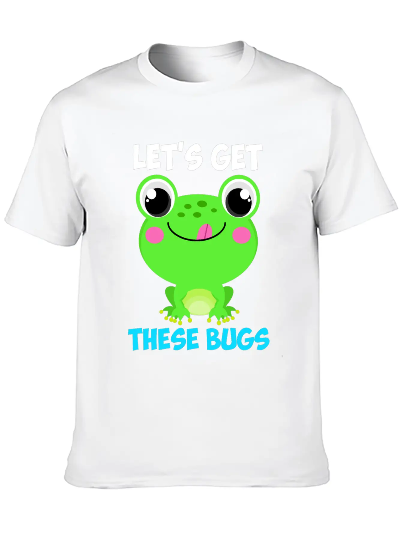 Let's Get These Bugs Frog Programmer Basic Graphic T-Shirt – Daily Comfort In Soft Cotton
