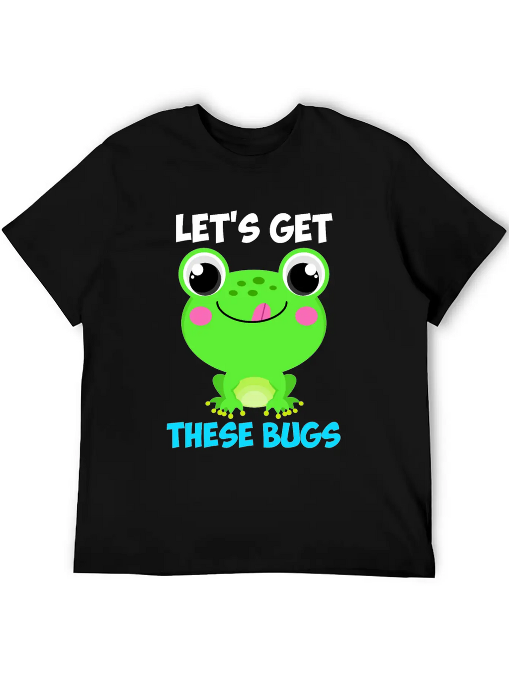 Let's Get These Bugs Frog Programmer Basic Graphic T-Shirt – Daily Comfort In Soft Cotton