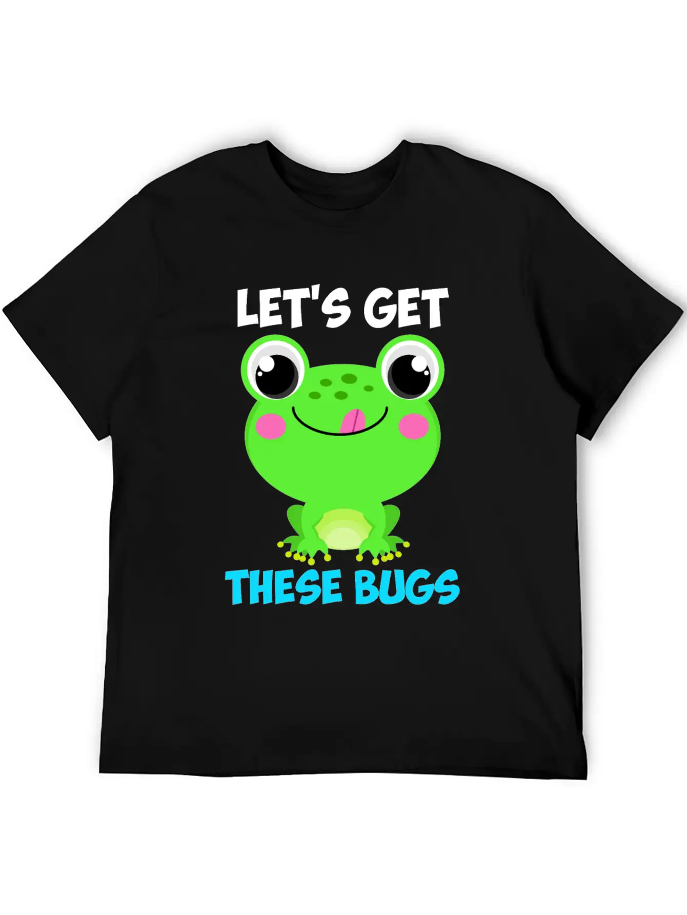 Let's Get These Bugs Frog Programmer Basic Graphic T-Shirt – Daily Comfort In Soft Cotton