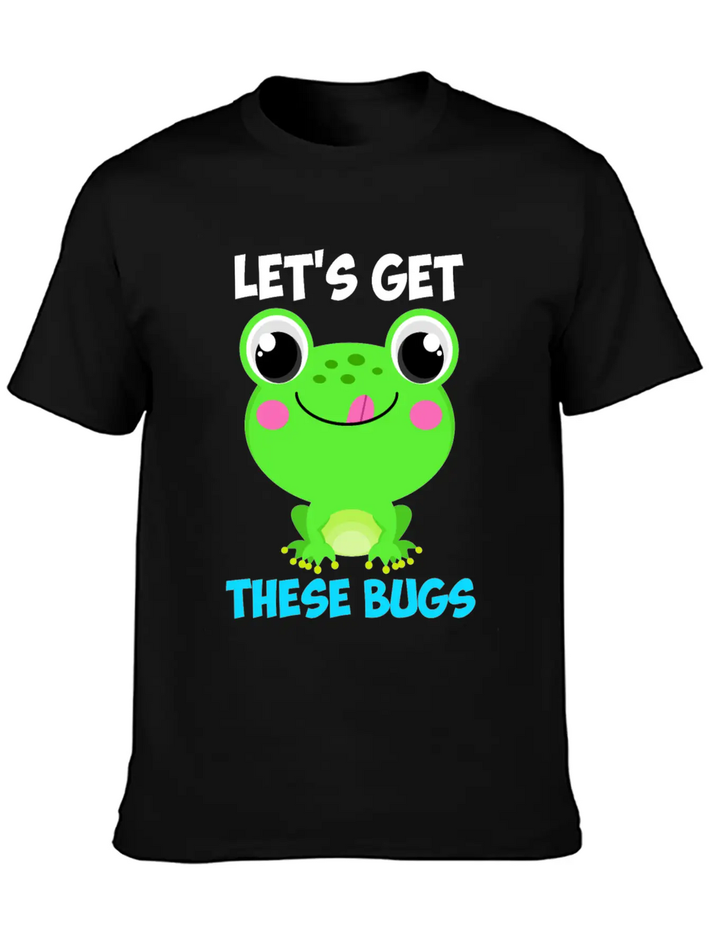 Let's Get These Bugs Frog Programmer Basic Graphic T-Shirt – Daily Comfort In Soft Cotton