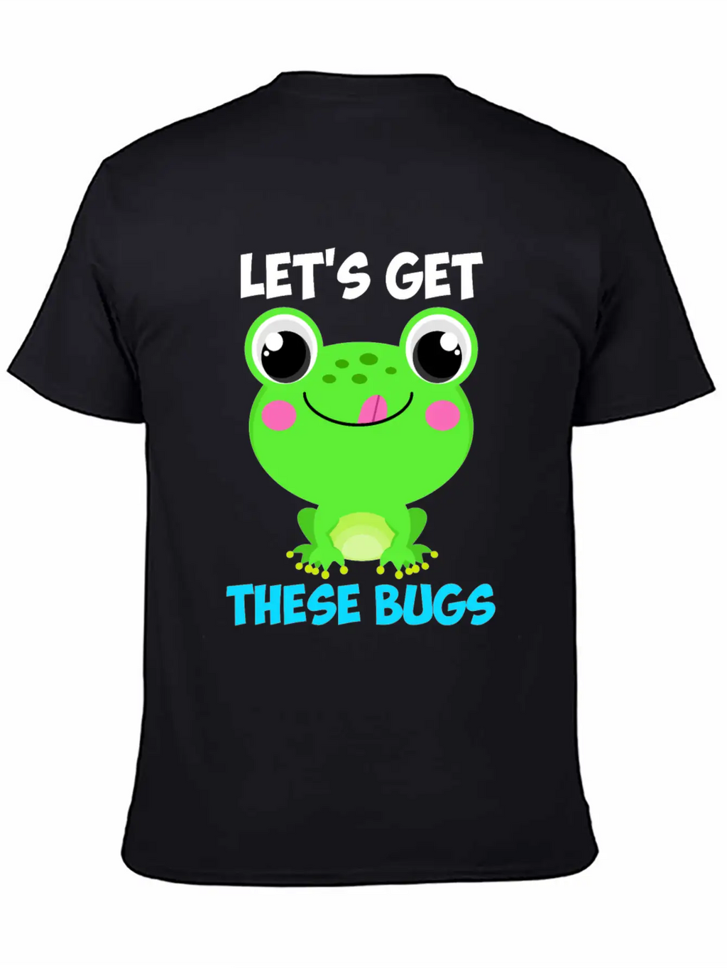 Let's Get These Bugs Frog Programmer Basic Graphic T-Shirt – Daily Comfort In Soft Cotton