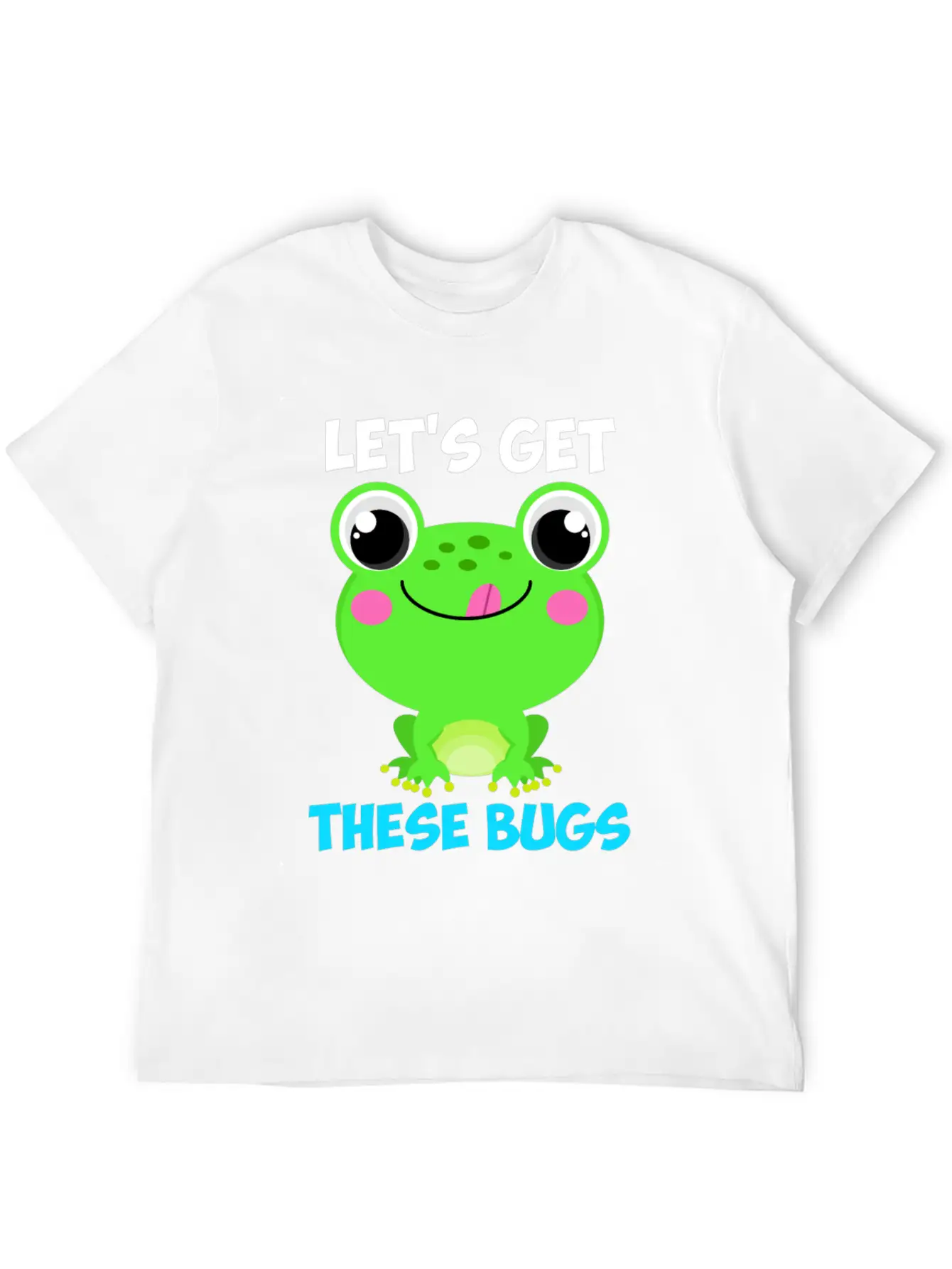 Let's Get These Bugs Frog Programmer Basic Graphic T-Shirt – Daily Comfort In Soft Cotton