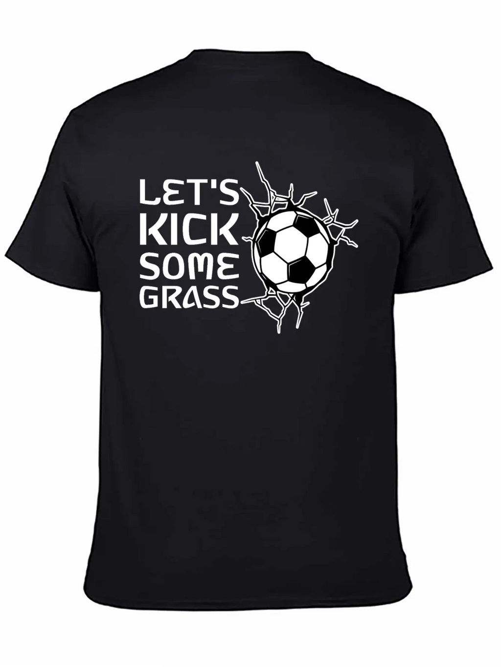 Let's Kick Some Grass 2 Classic Cotton Tee – Unisex Comfort For Any Season