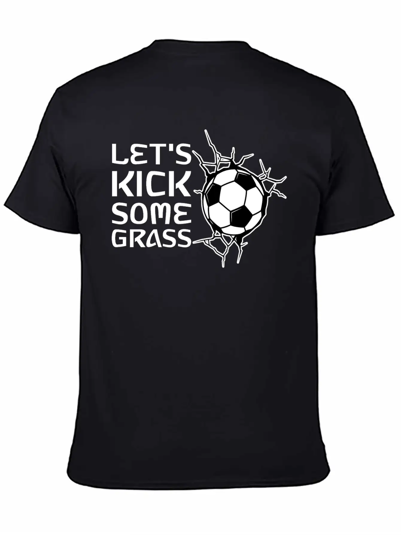 Let's Kick Some Grass 2 Classic Cotton Tee – Unisex Comfort For Any Season