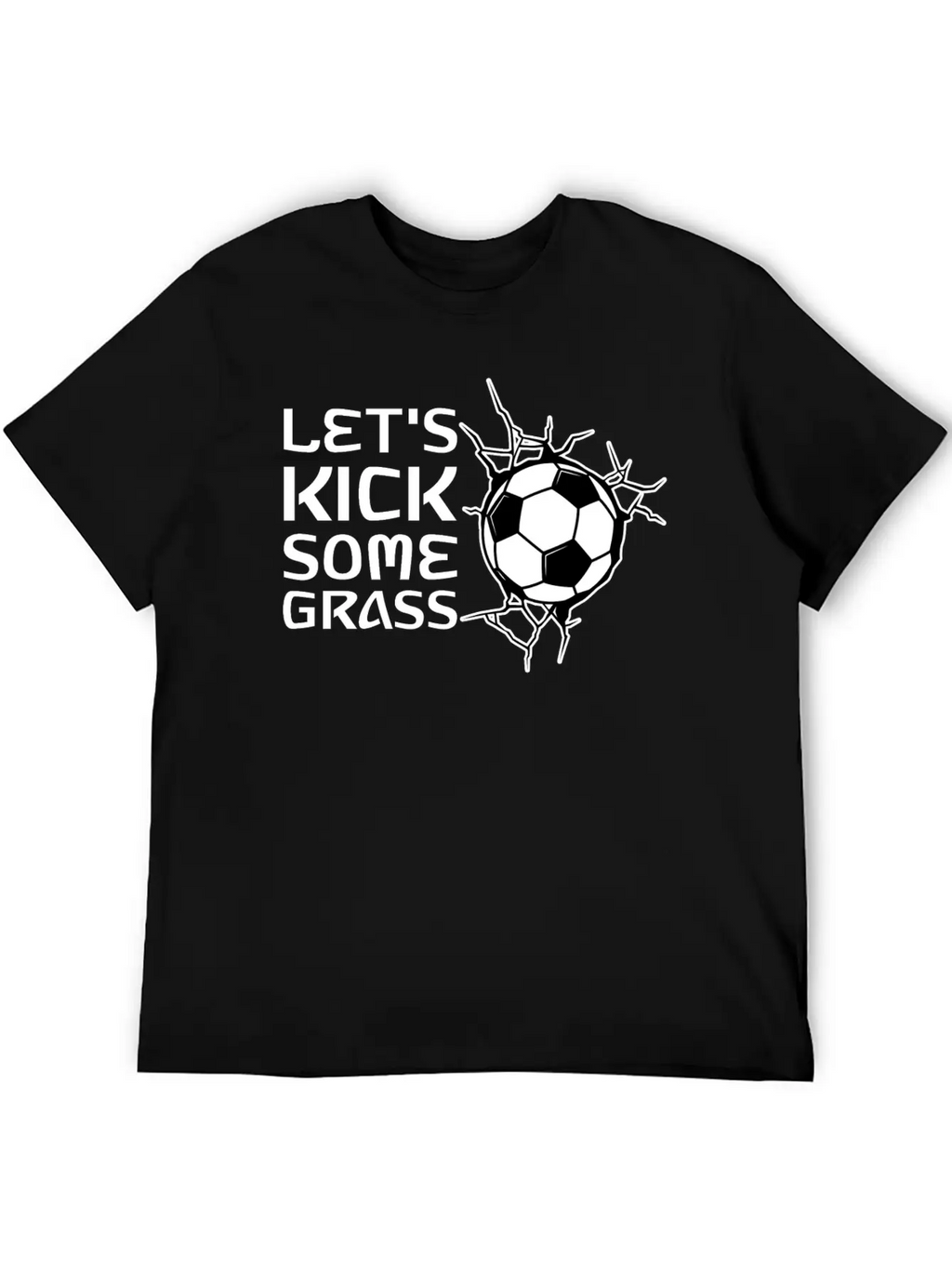 Let's Kick Some Grass 2 Classic Cotton Tee – Unisex Comfort For Any Season