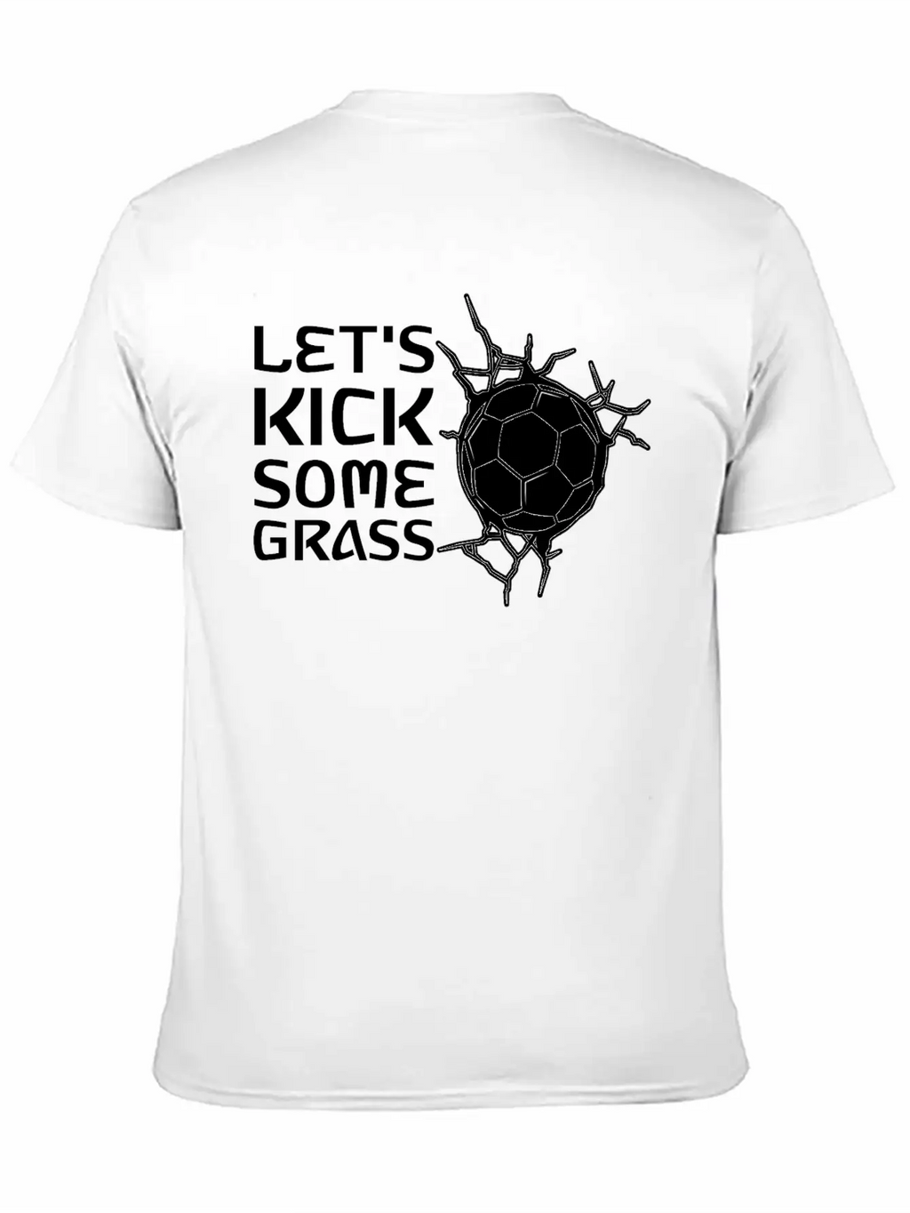 Let's Kick Some Grass 2 Classic Cotton Tee – Unisex Comfort For Any Season
