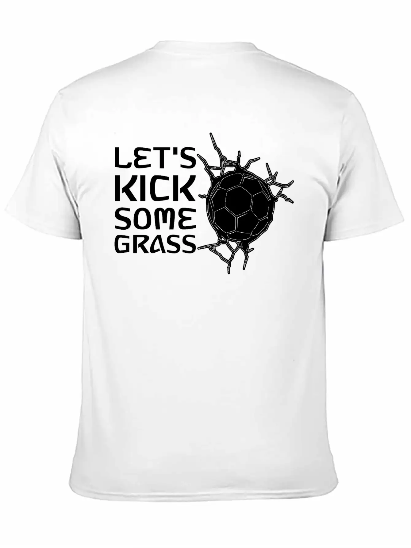 Let's Kick Some Grass 2 Classic Cotton Tee – Unisex Comfort For Any Season