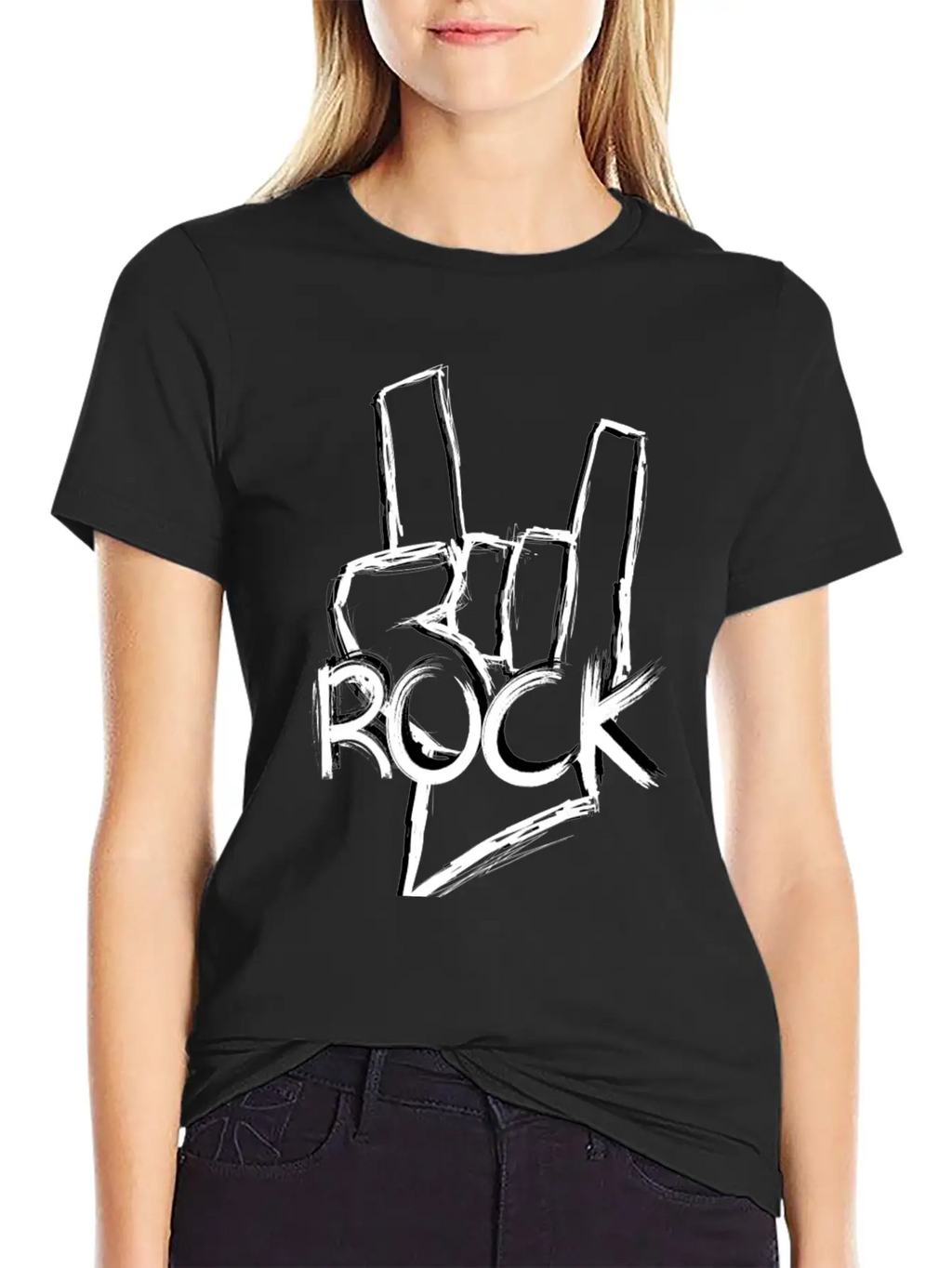 Let´s Rock! - Rock Music Breathable Soft Cotton T-Shirt – Timeless Casual Look