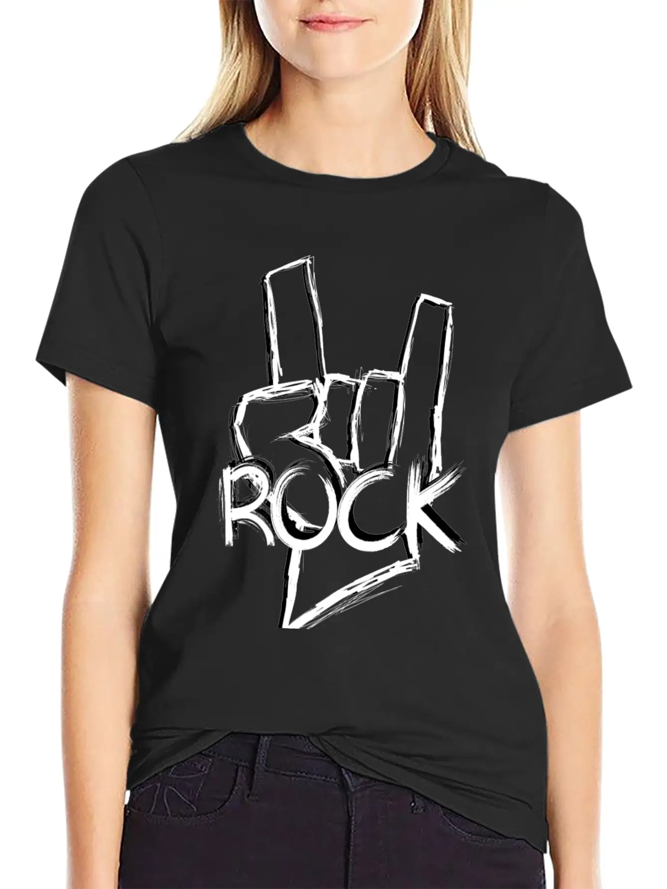 Let´s Rock! - Rock Music Breathable Soft Cotton T-Shirt – Timeless Casual Look