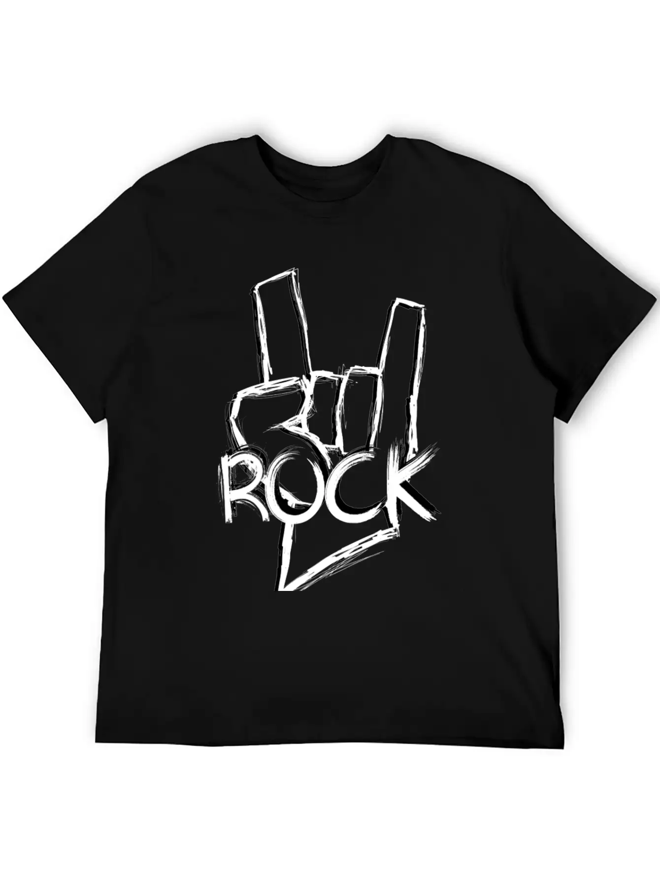 Let´s Rock! - Rock Music Breathable Soft Cotton T-Shirt – Timeless Casual Look
