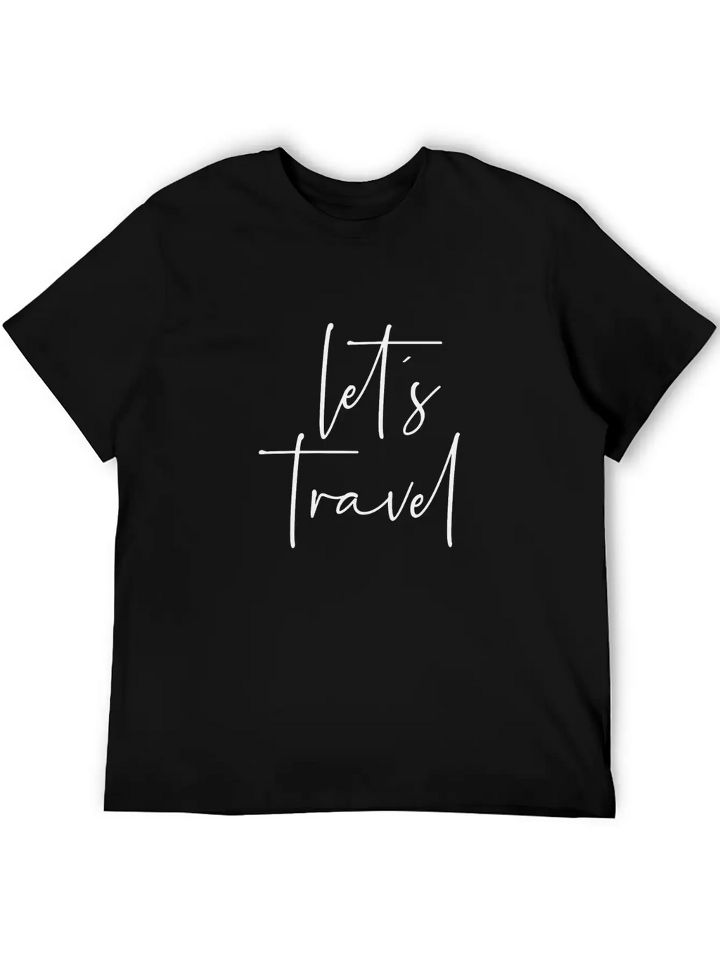 Let´s Travel Classic Cotton Tee – Unisex Comfort For Any Season