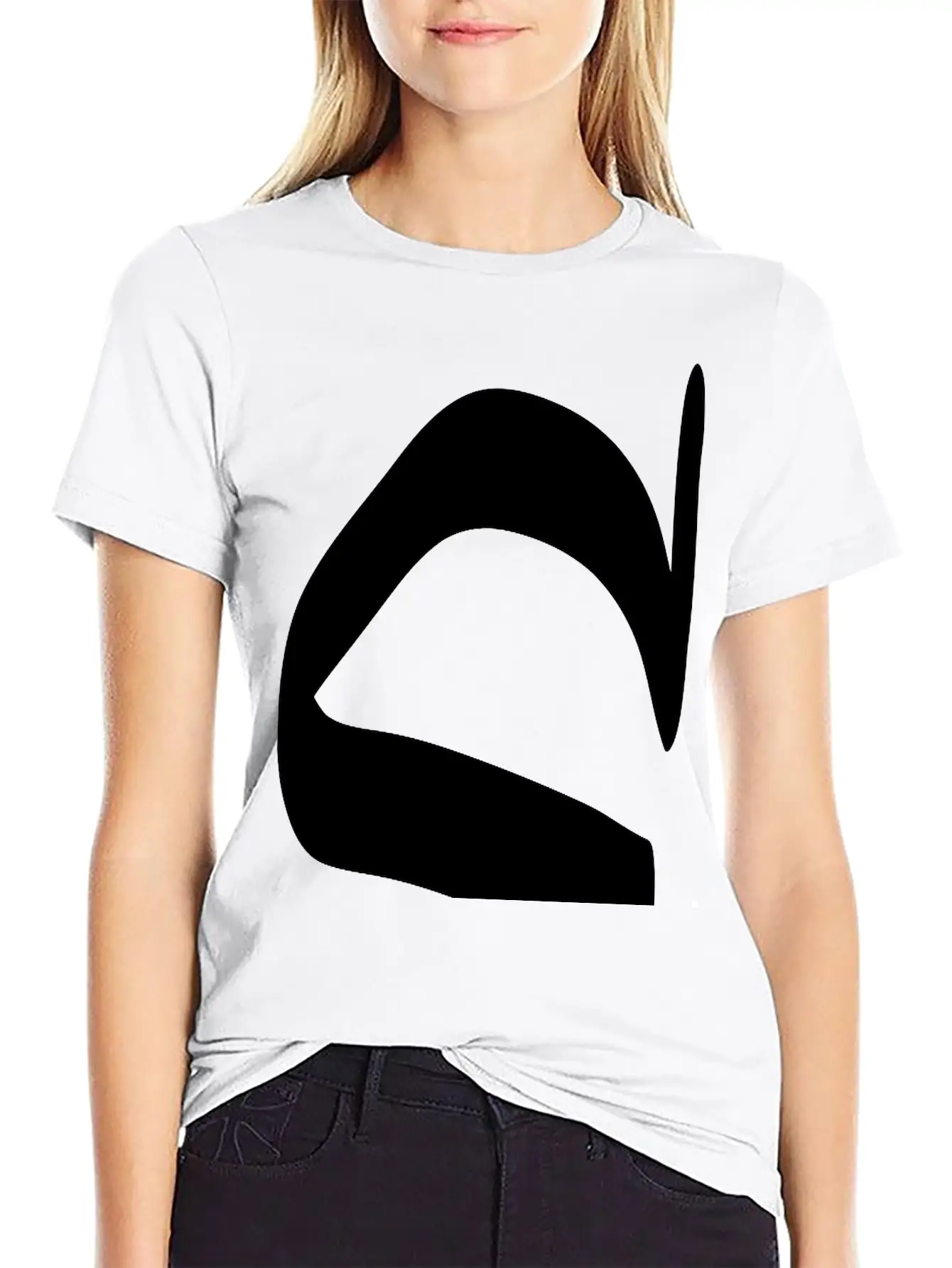 Letter C Unisex Casual T-Shirt – Clean Design For Daily Comfort