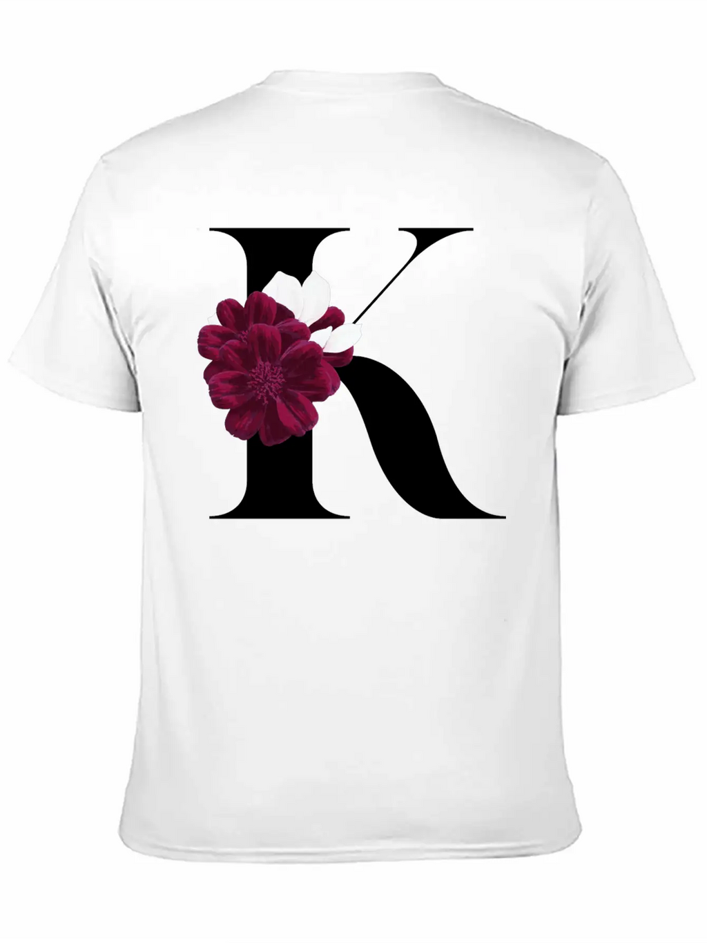 Letter K Flower Gift Idea Classic Cotton Tee – Unisex Comfort For Any Season